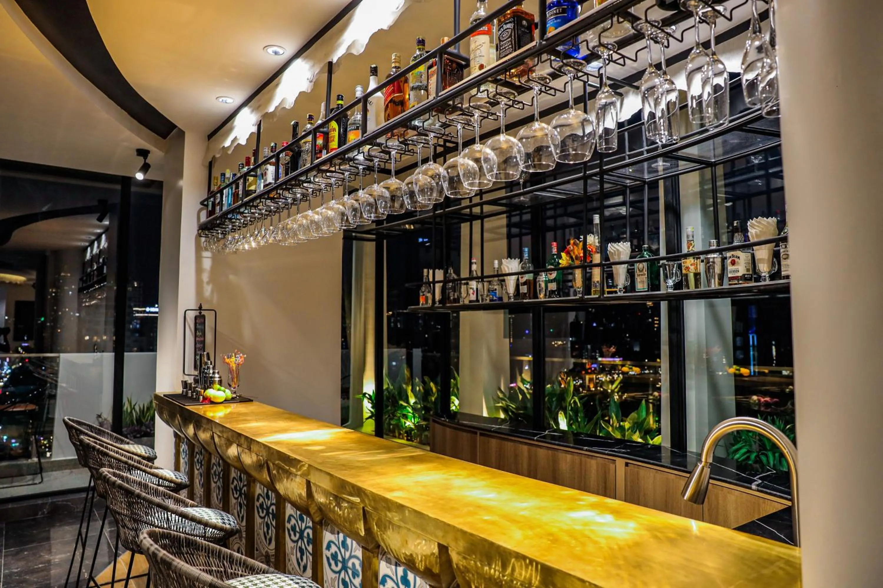 Lounge or bar in Chaiya Palace Hotel