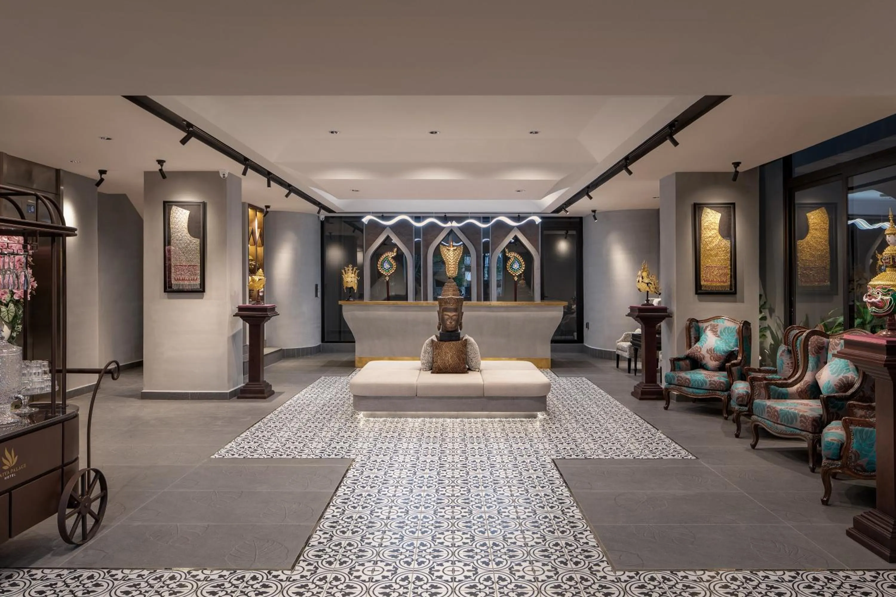 Lobby or reception in Chaiya Palace Hotel