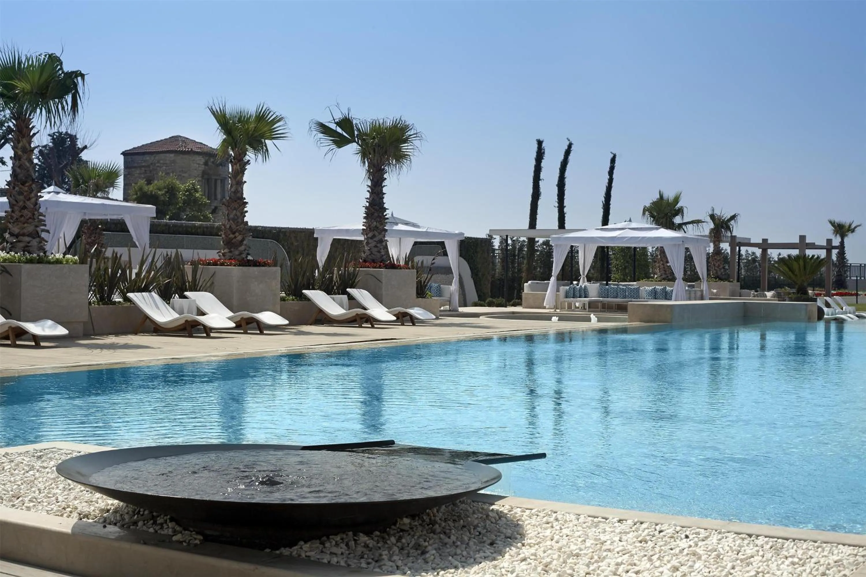 Swimming pool in Hyatt Regency Istanbul Atakoy