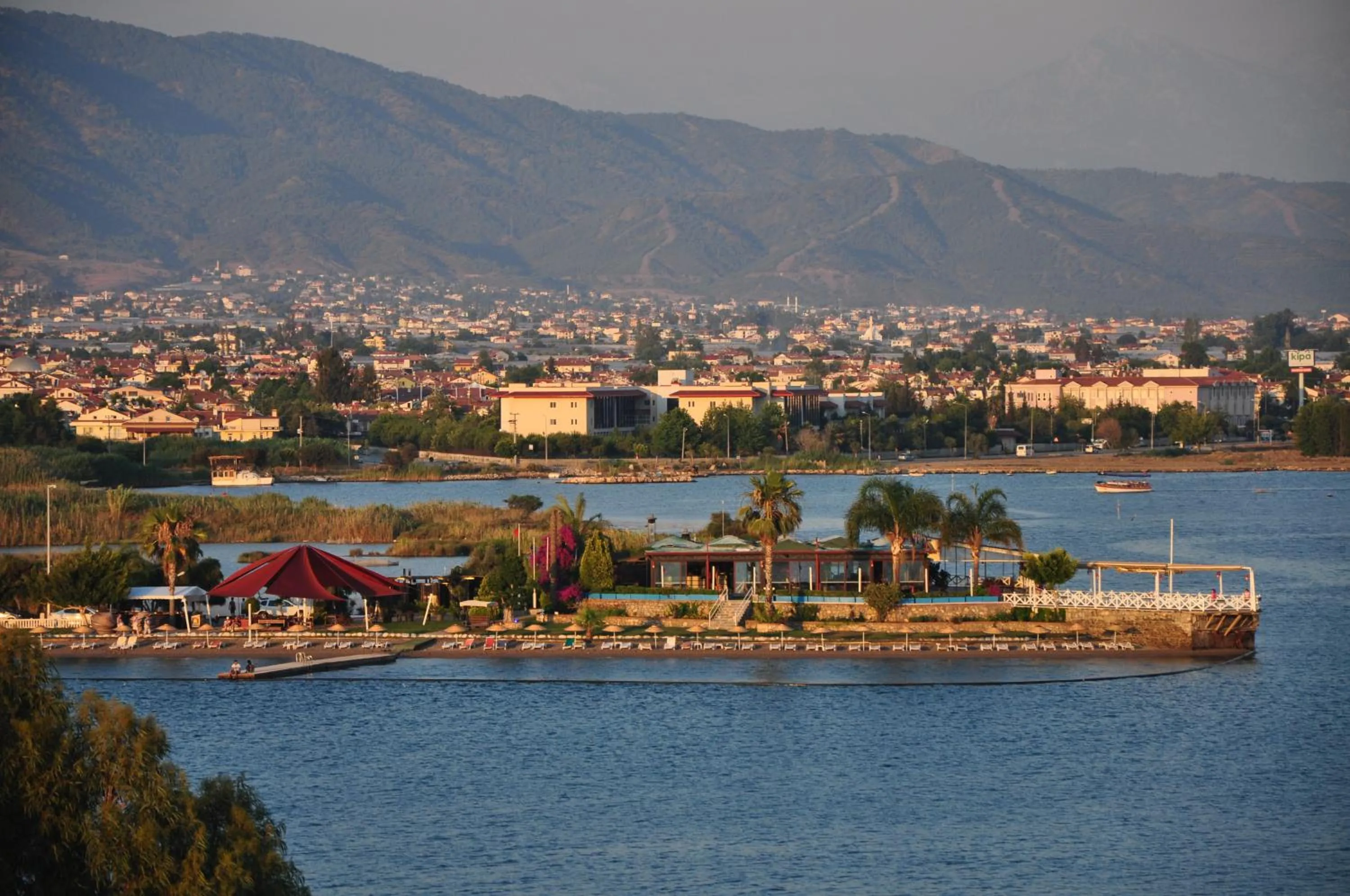 City view in Ece Hotel Sovalye Island