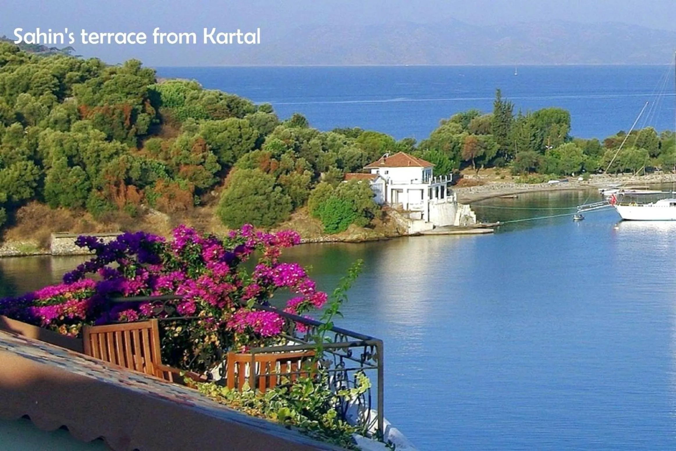 Balcony/Terrace in Ece Hotel Sovalye Island