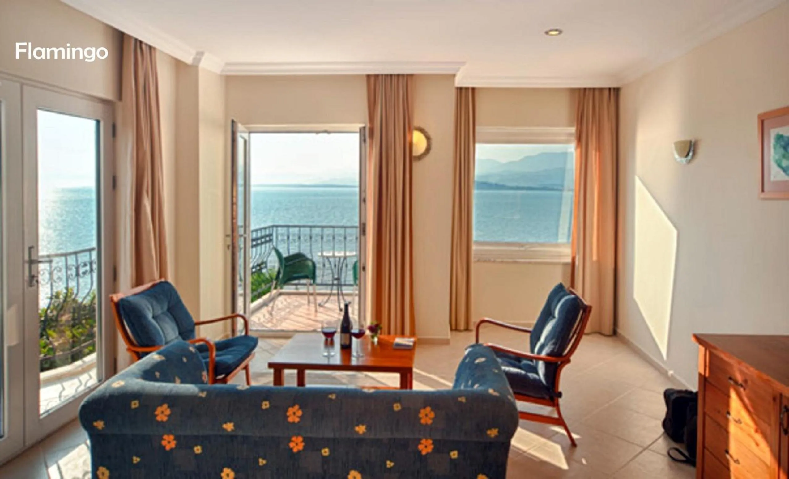 Seating area in Ece Hotel Sovalye Island