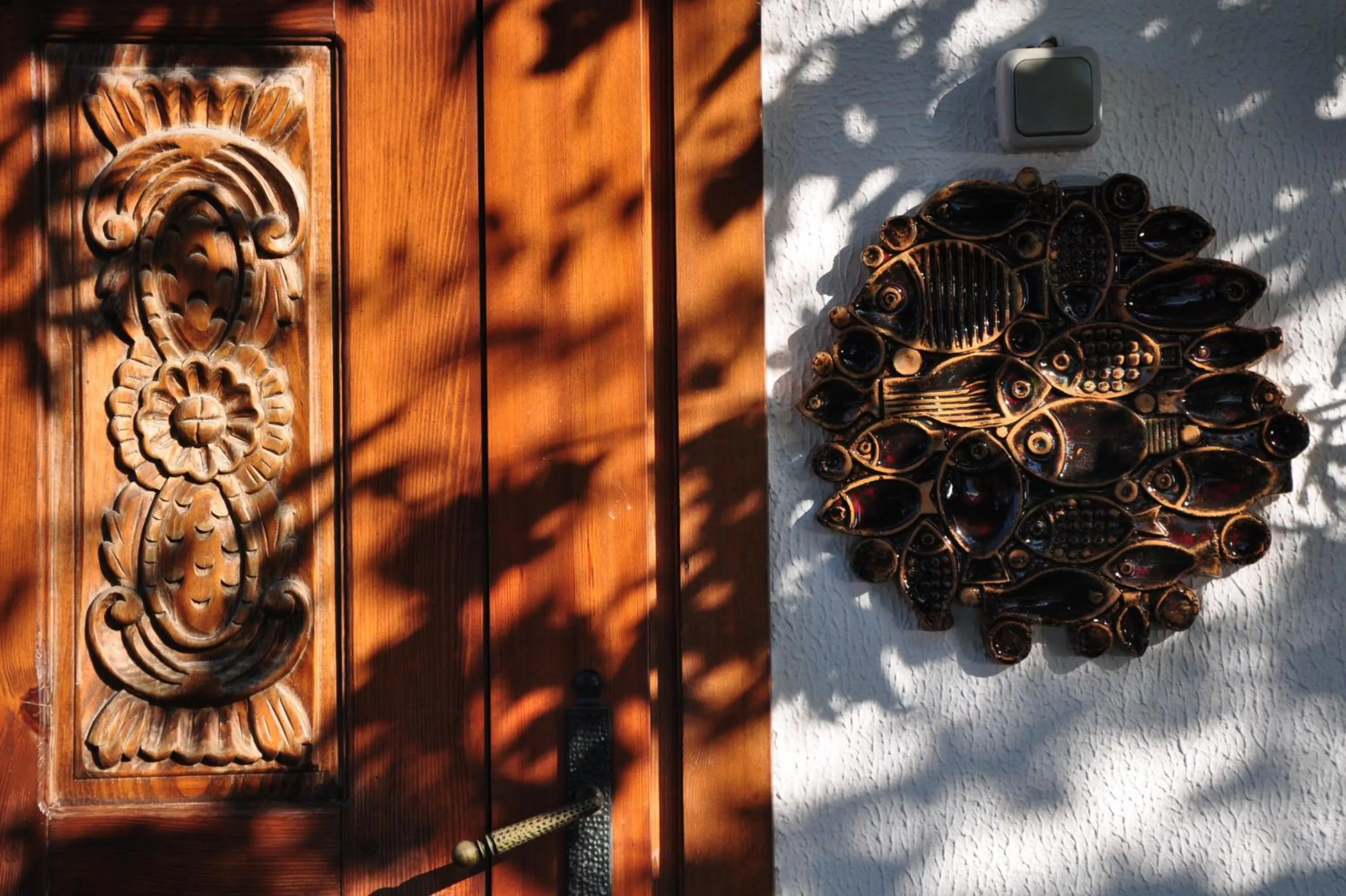 Decorative detail in Ece Hotel Sovalye Island