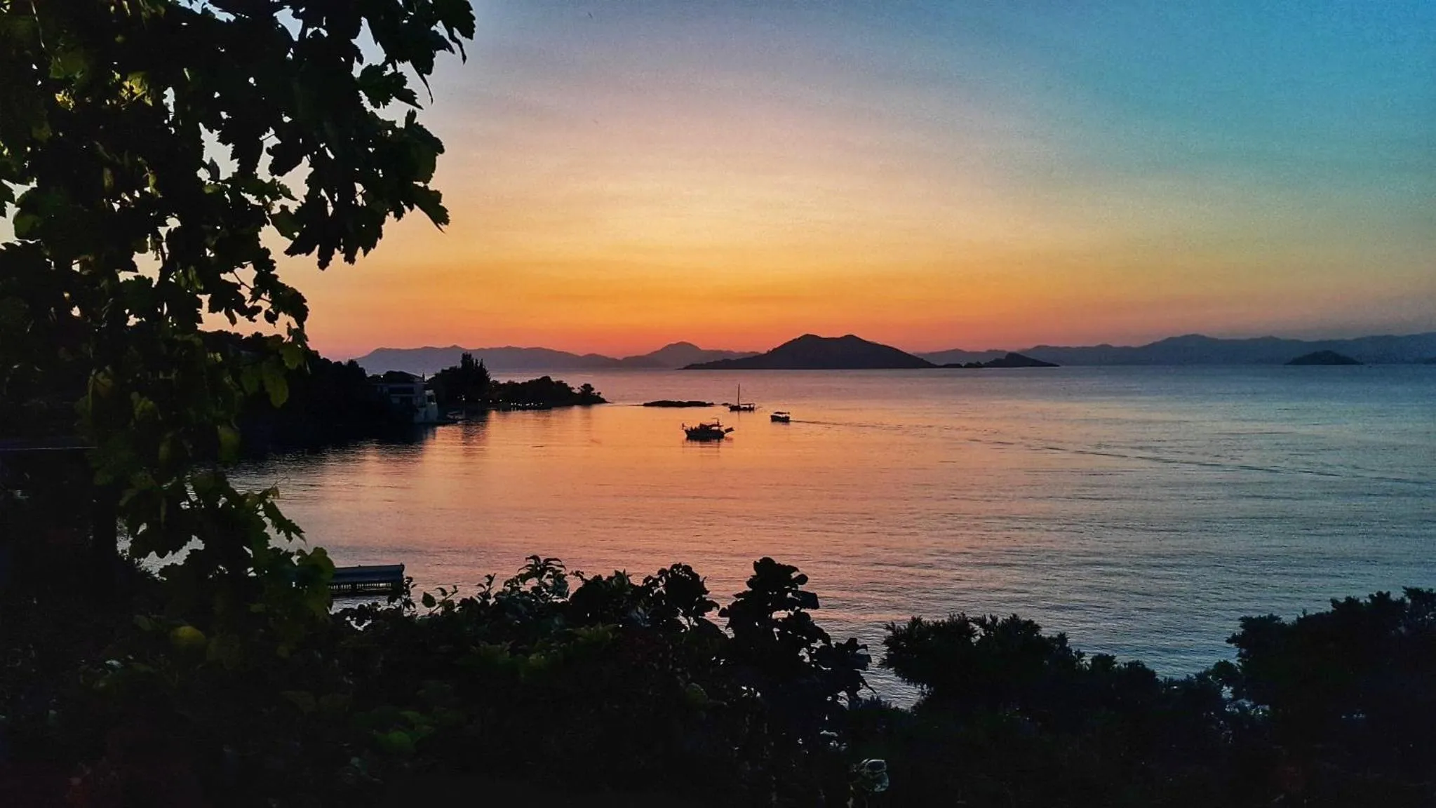 Sea view in Ece Hotel Sovalye Island