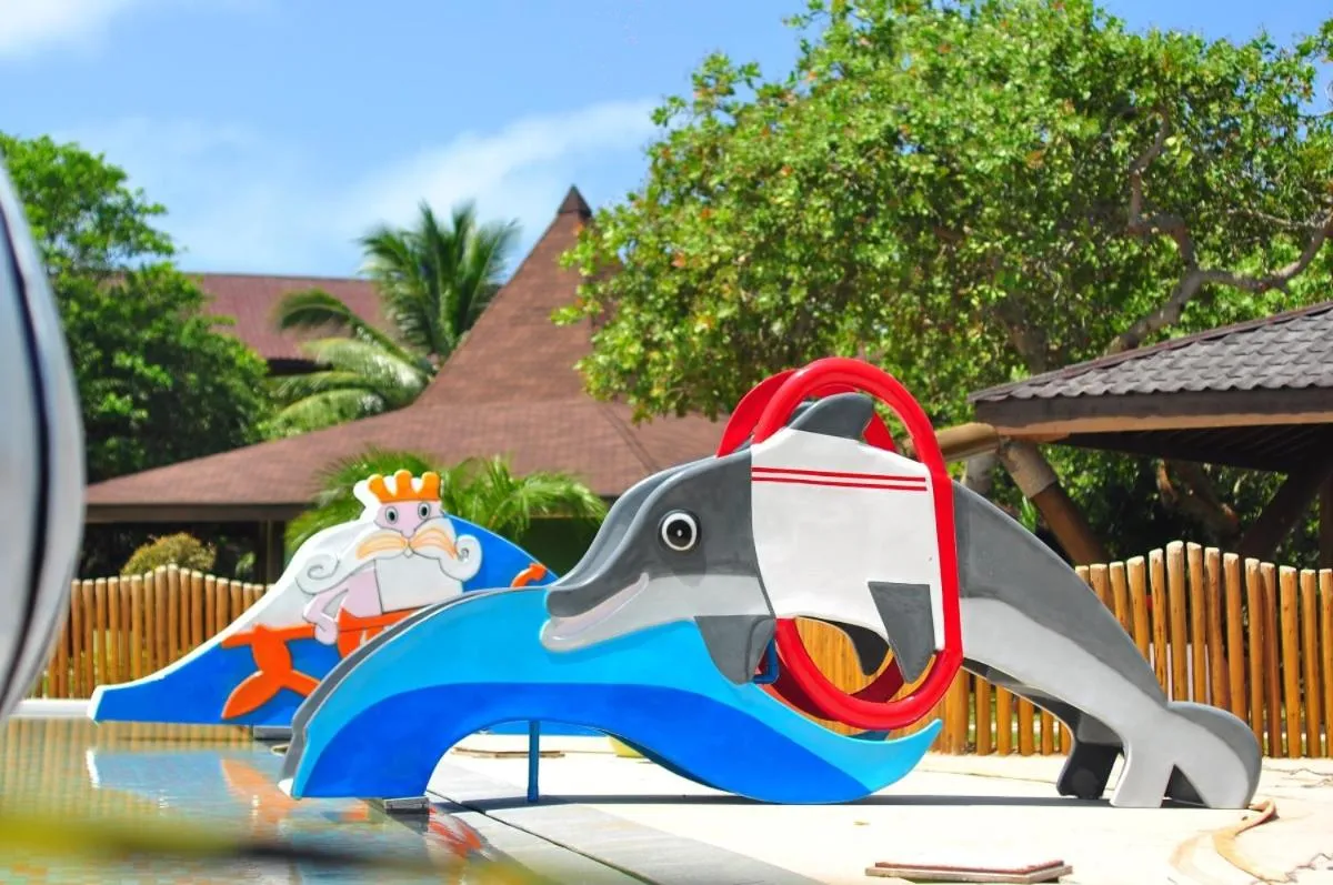 Aqua park in Vila Galé Resort Marés - All Inclusive