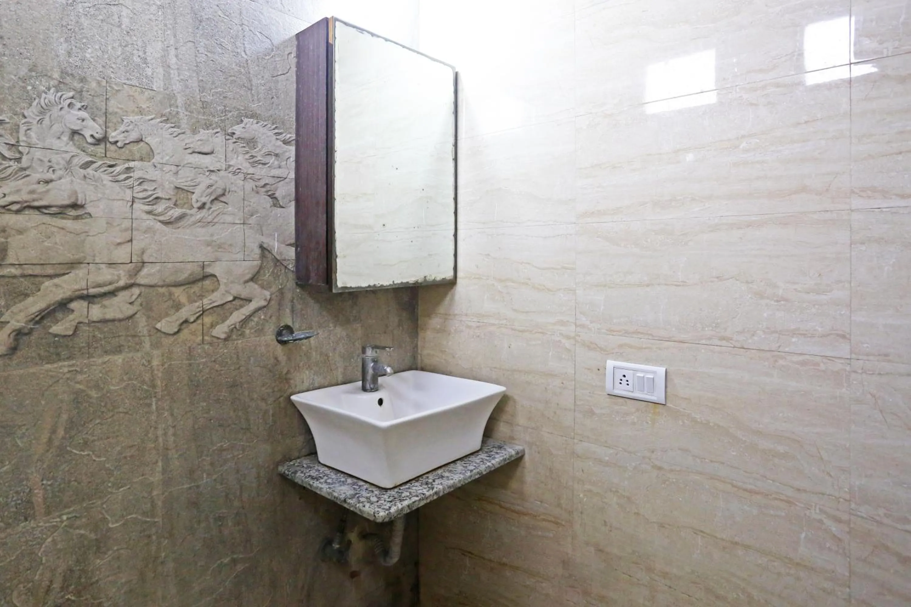 Bathroom in Mauryan Elite Hotel Lajpat Nager