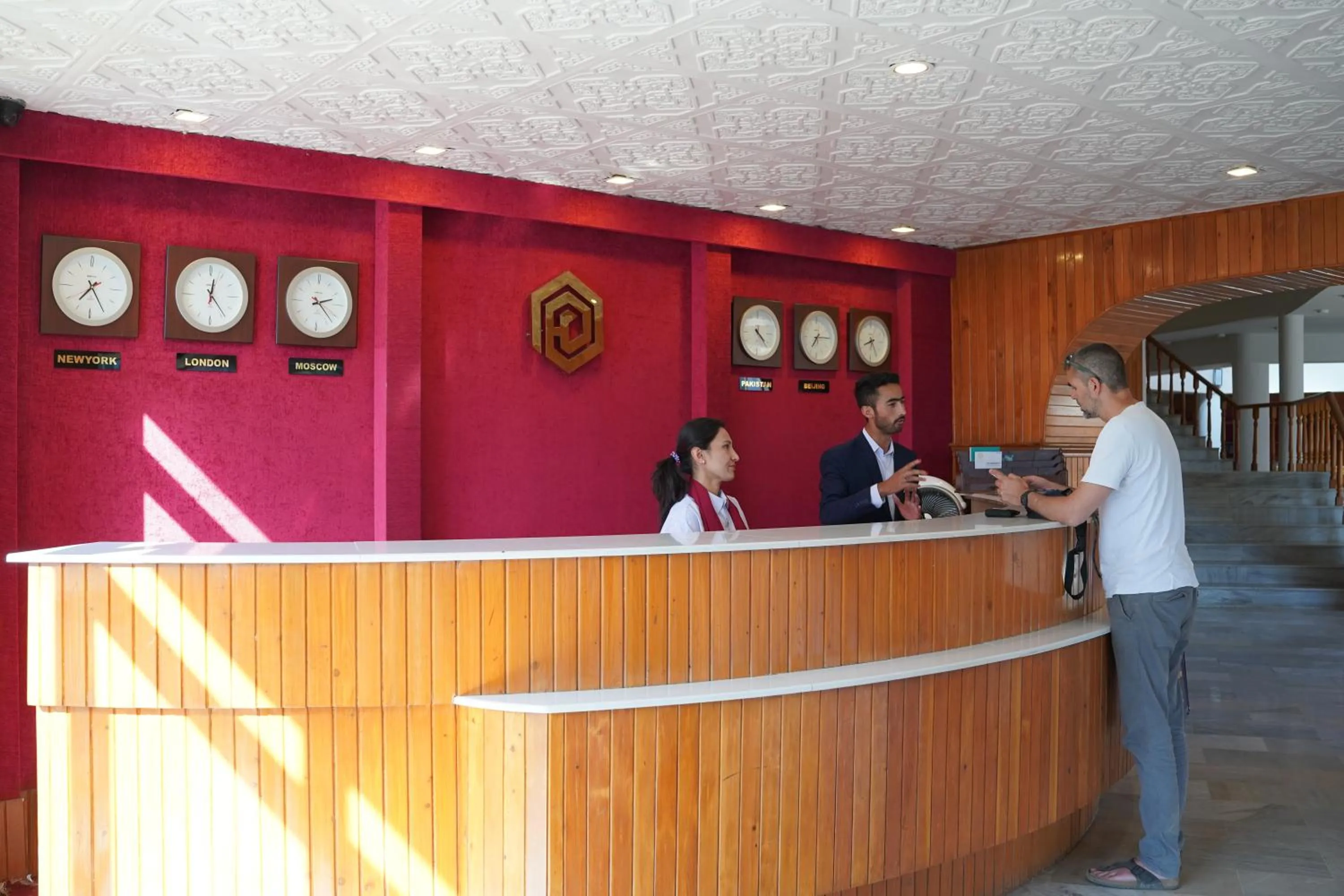 Lobby or reception in Hunza Darbar Hotel