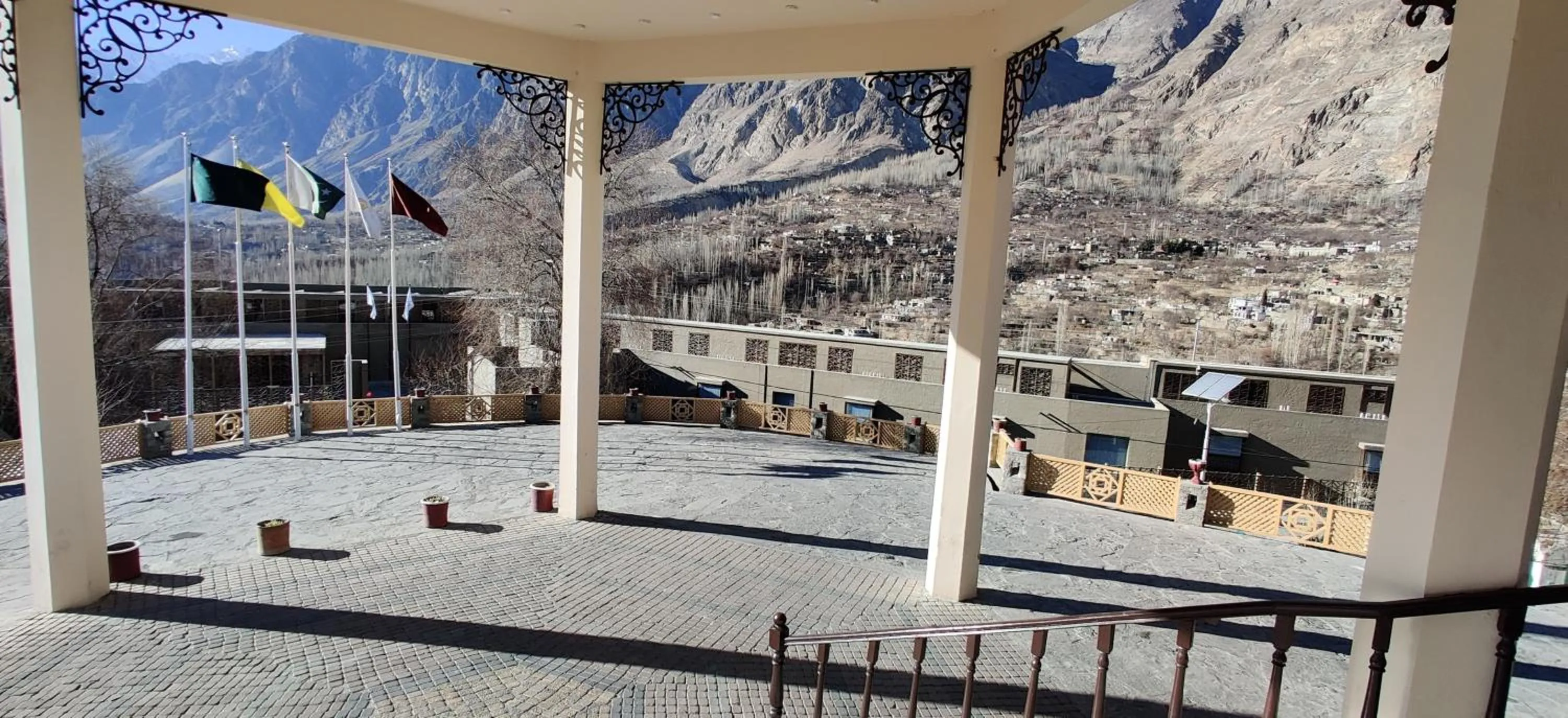 View (from property/room) in Hunza Darbar Hotel