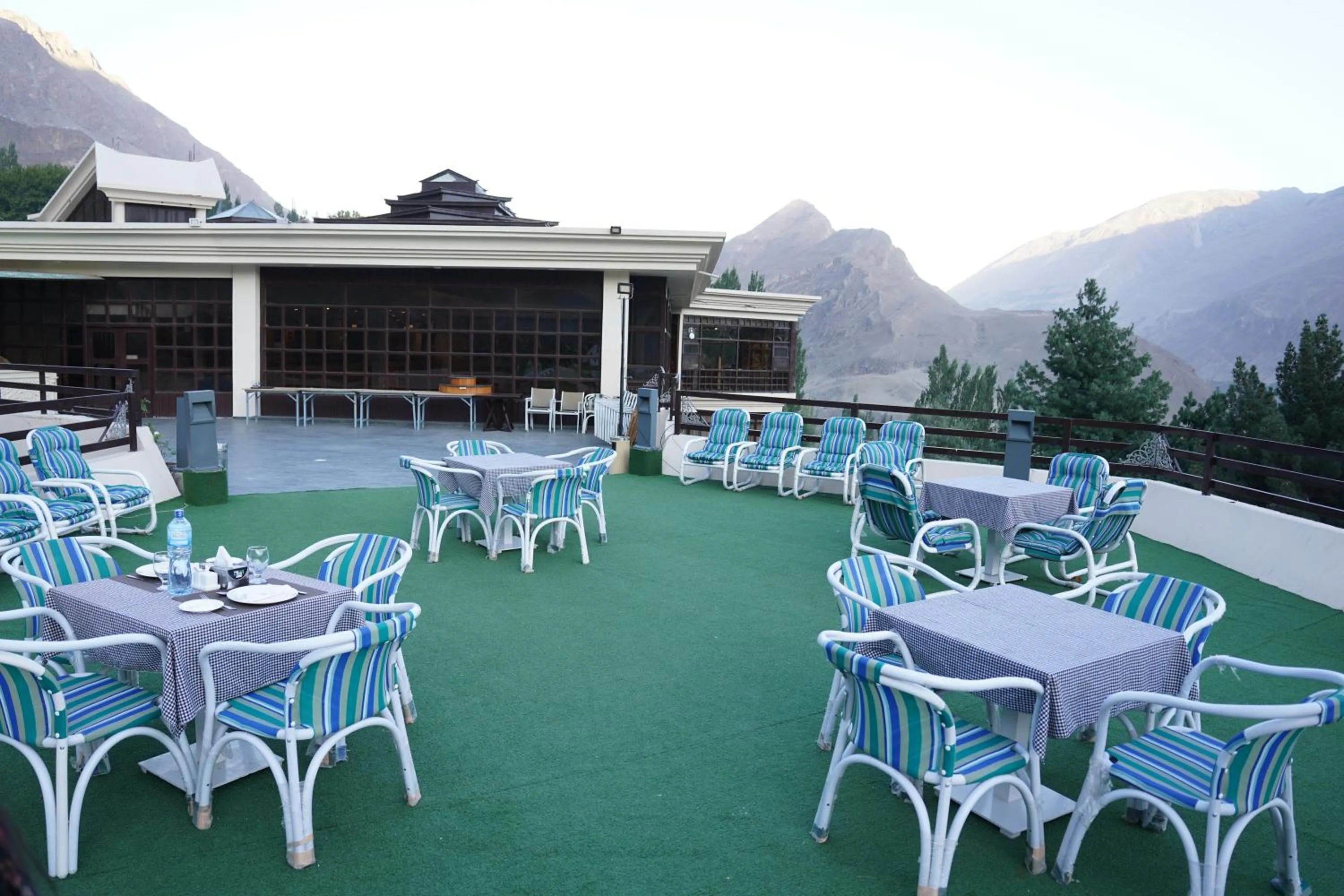 River view in Hunza Darbar Hotel