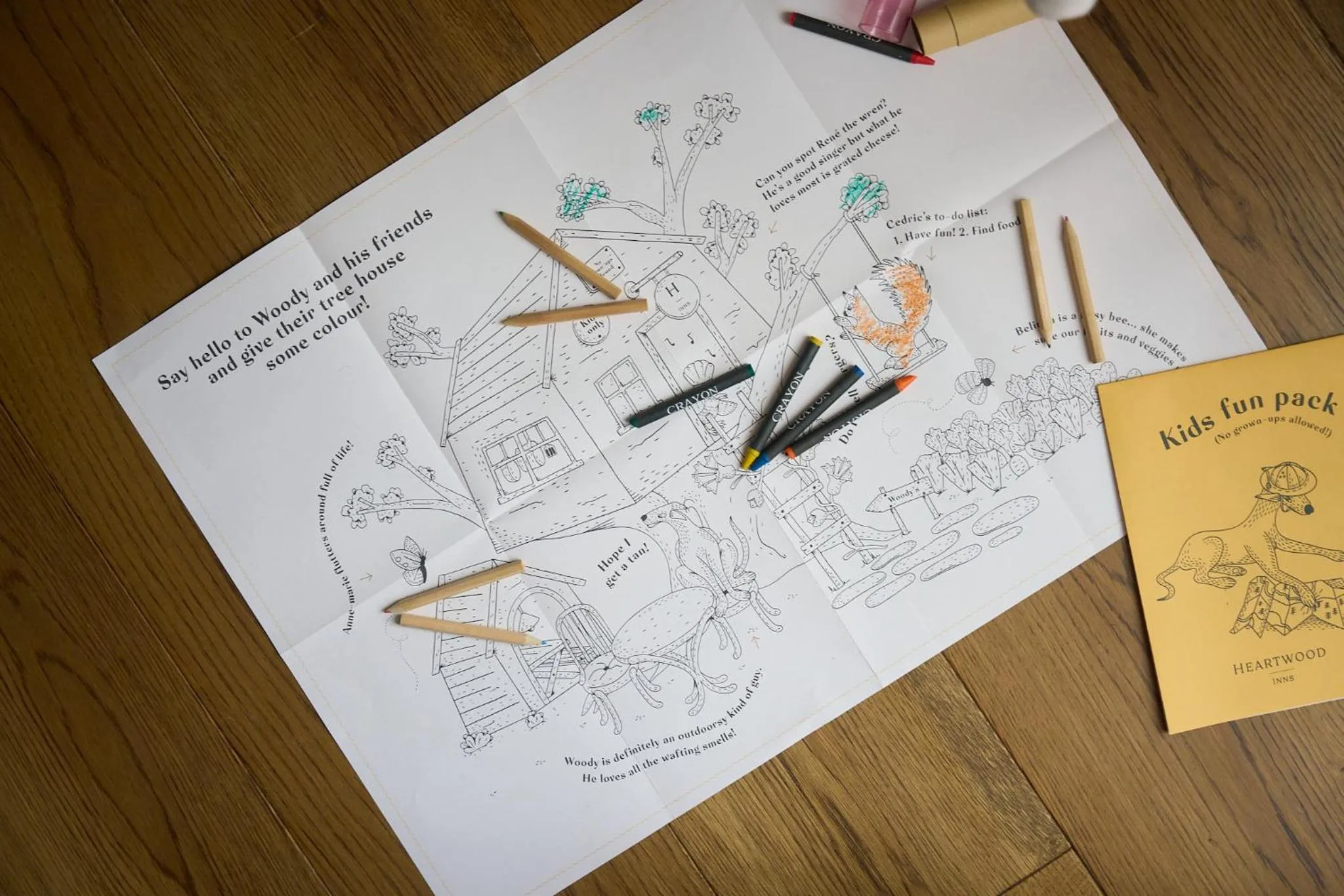 Kids's club in The White Horse - A Heartwood Inn