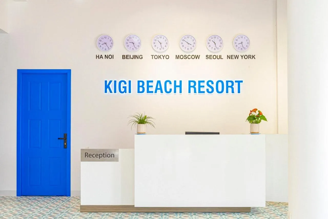 Lobby or reception in KIGI Beach Resort