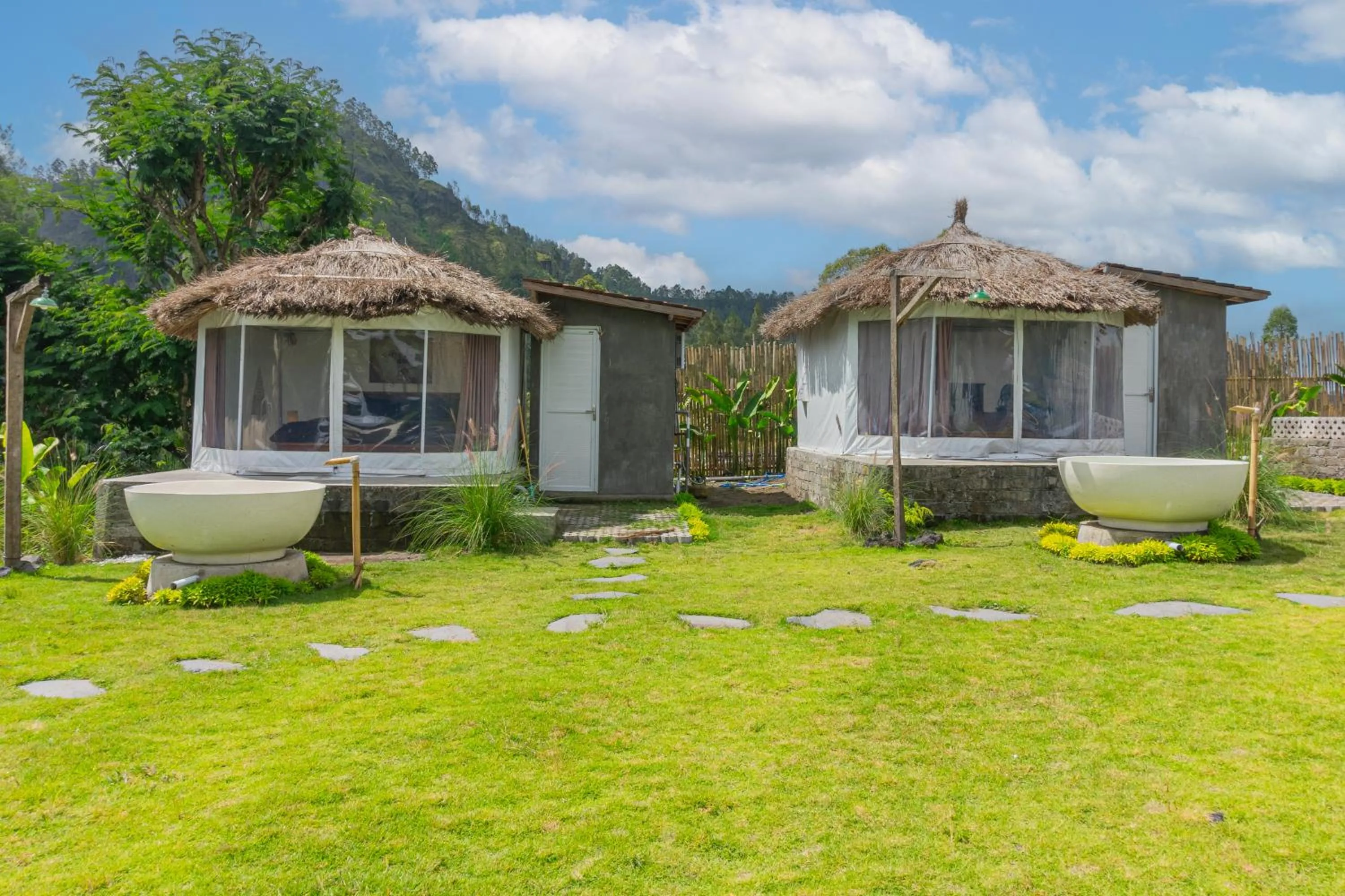 Property building in Polestay Glamping Kintamani