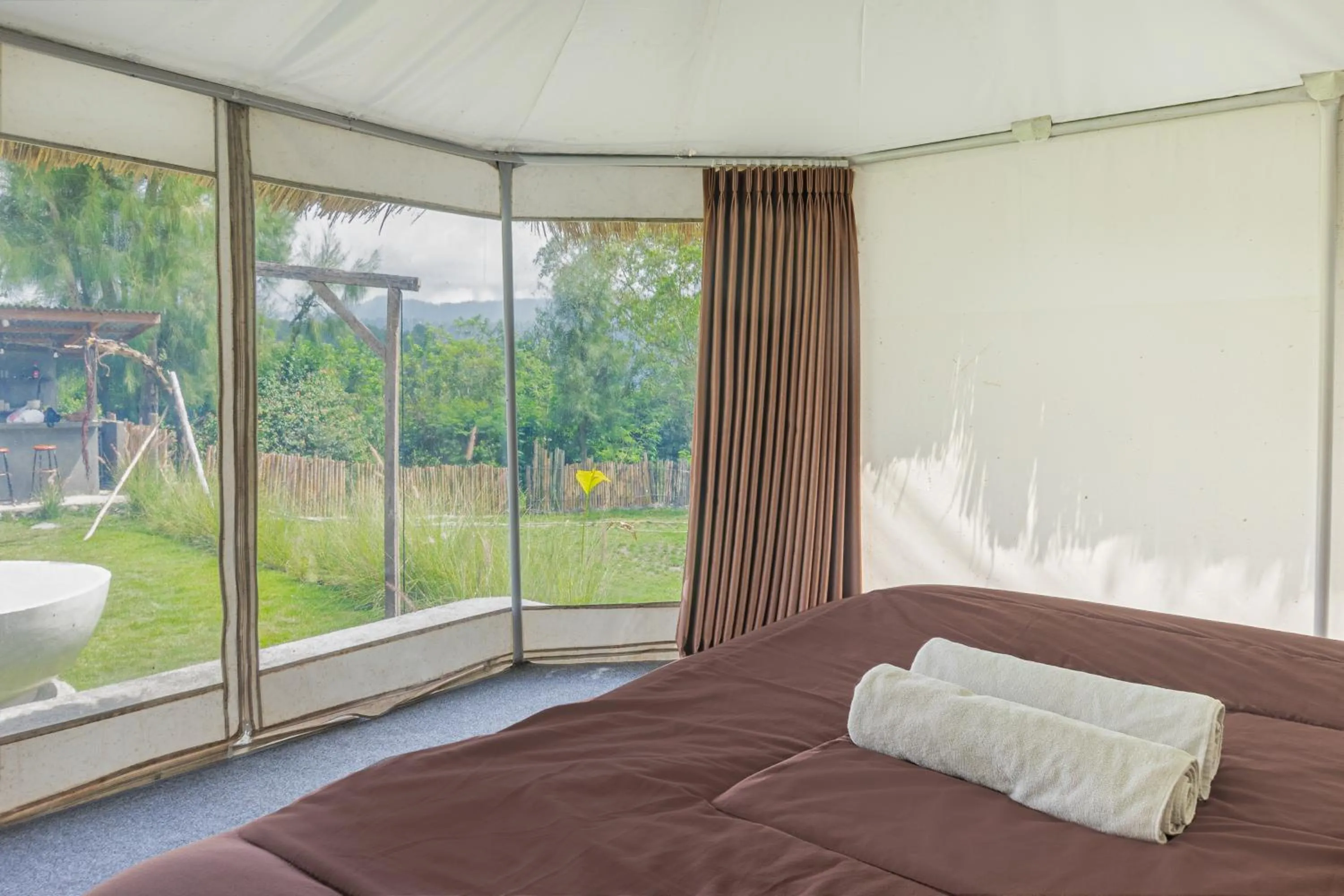 Bed in Polestay Glamping Kintamani