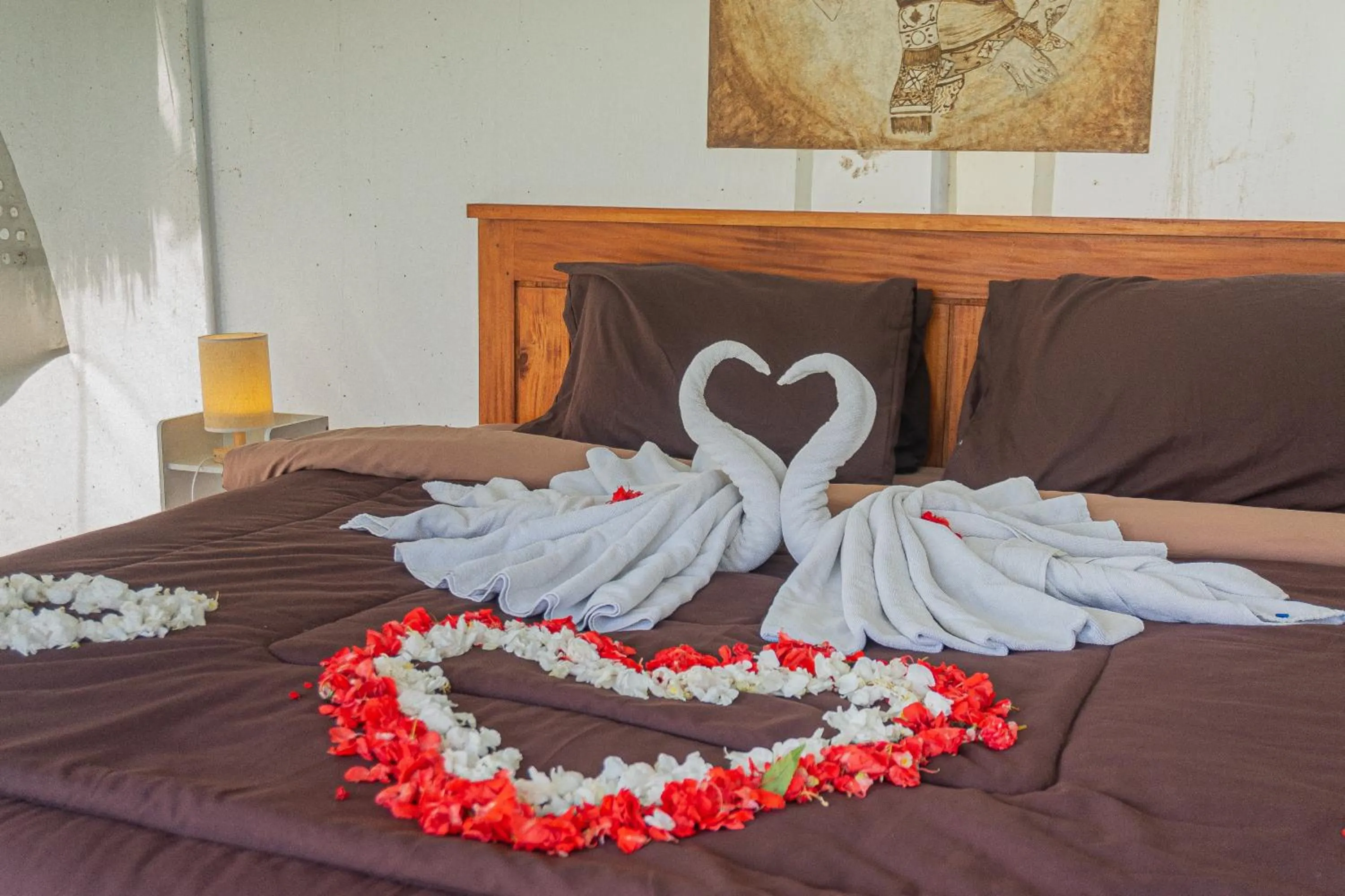 Bed in Polestay Glamping Kintamani