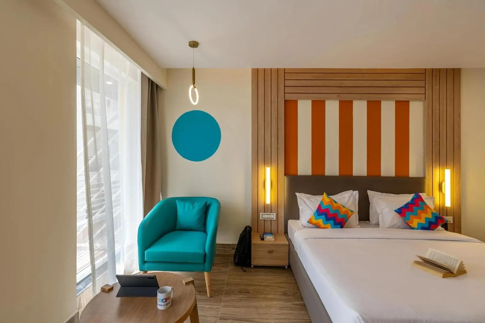 Bedroom, Bed in goSTOPS PLUS Rishikesh Tapovan