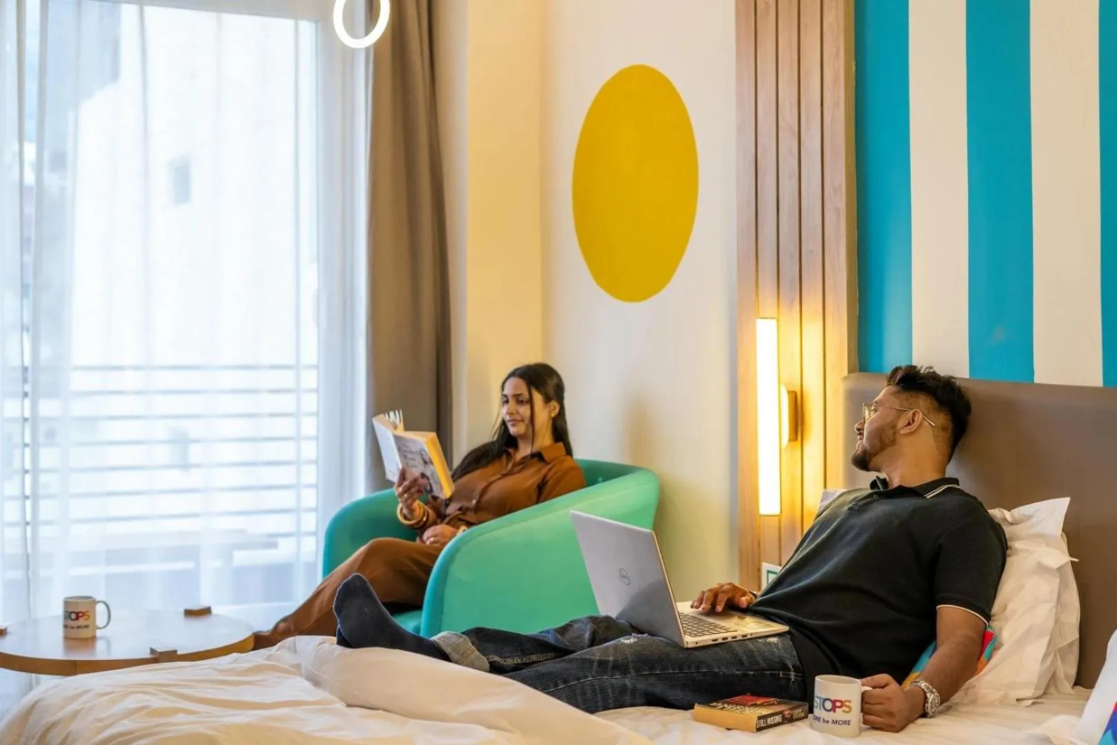 Bedroom, Bed in goSTOPS PLUS Rishikesh Tapovan