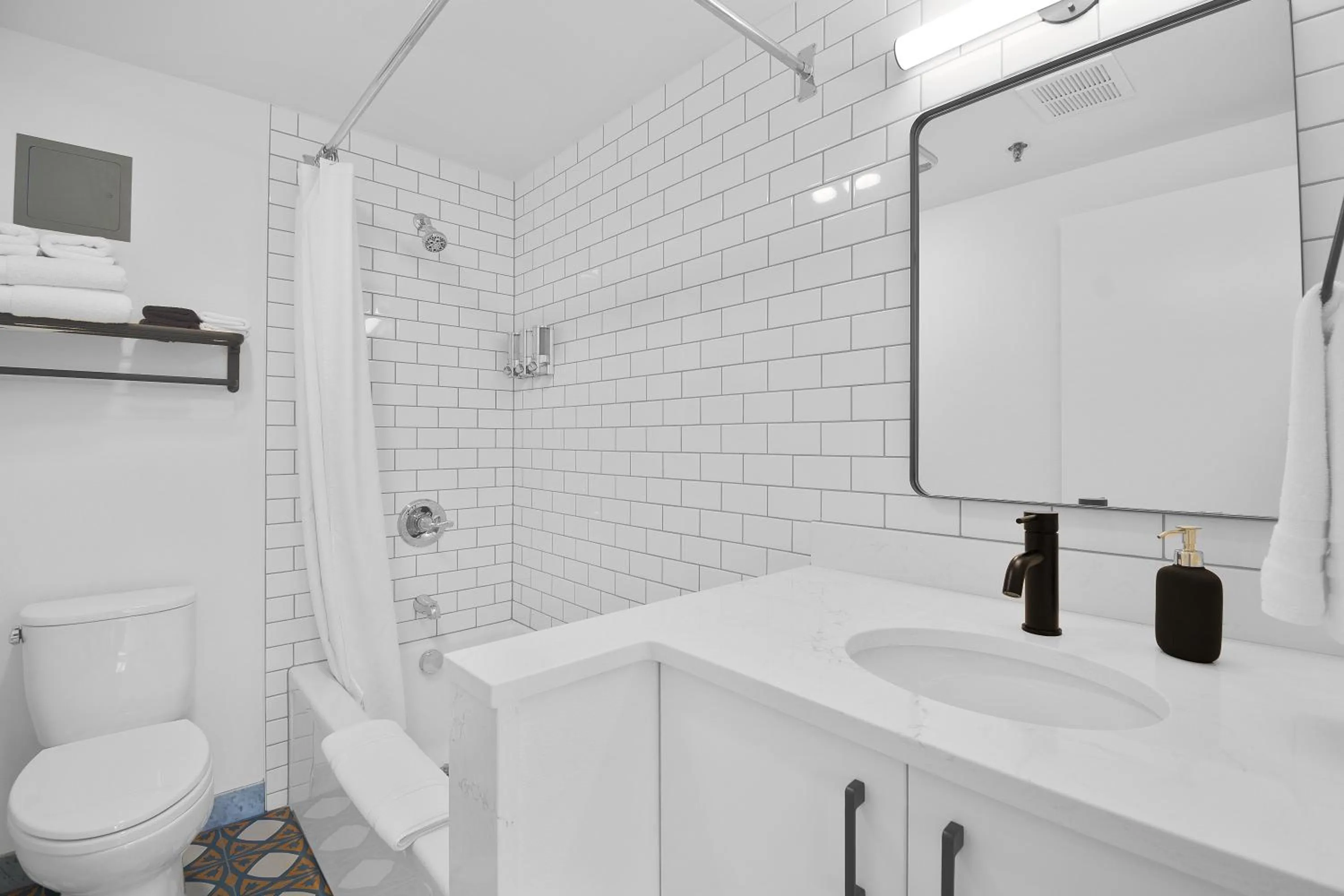 Bathroom in Norblad Hotel