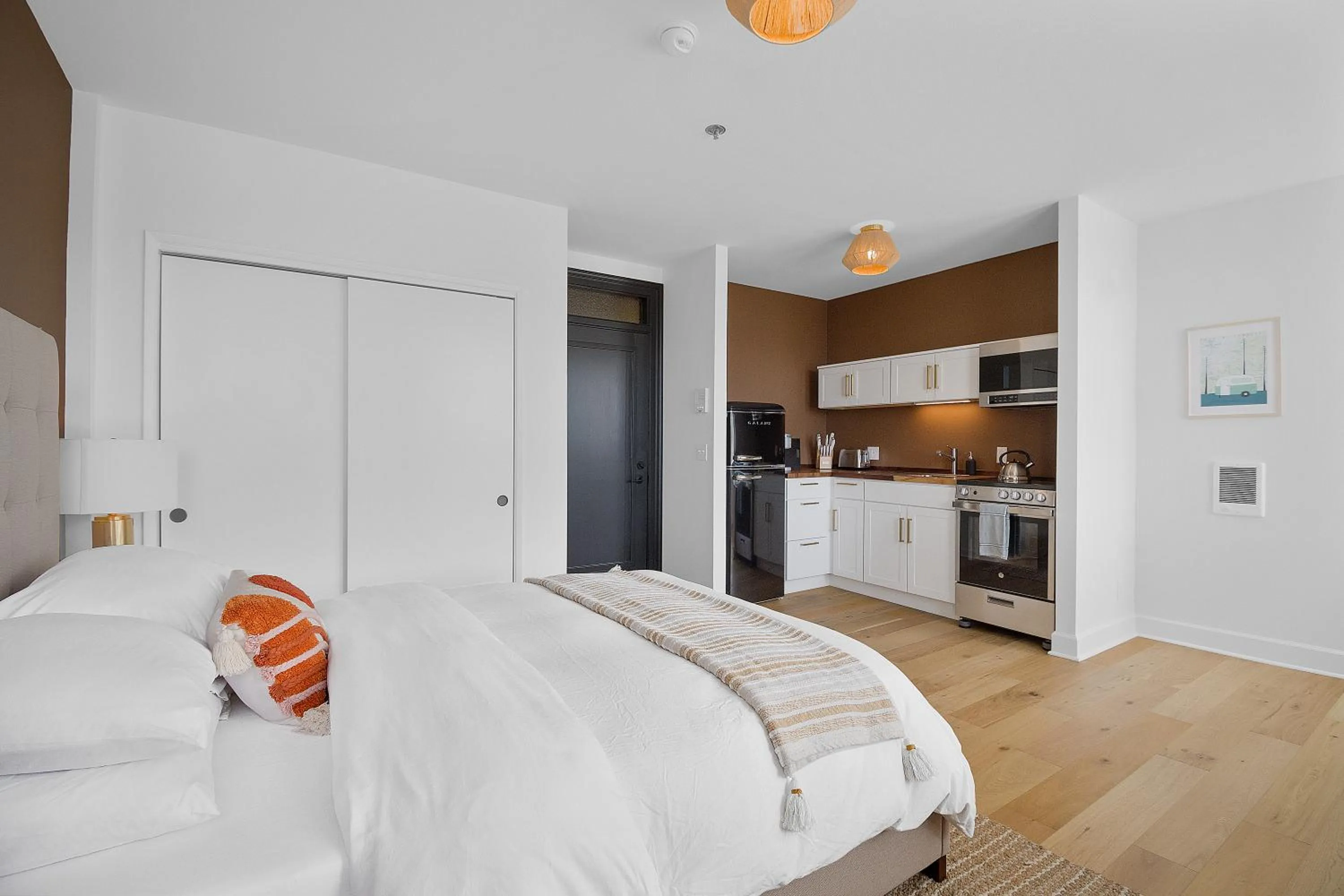 Bed in Norblad Hotel