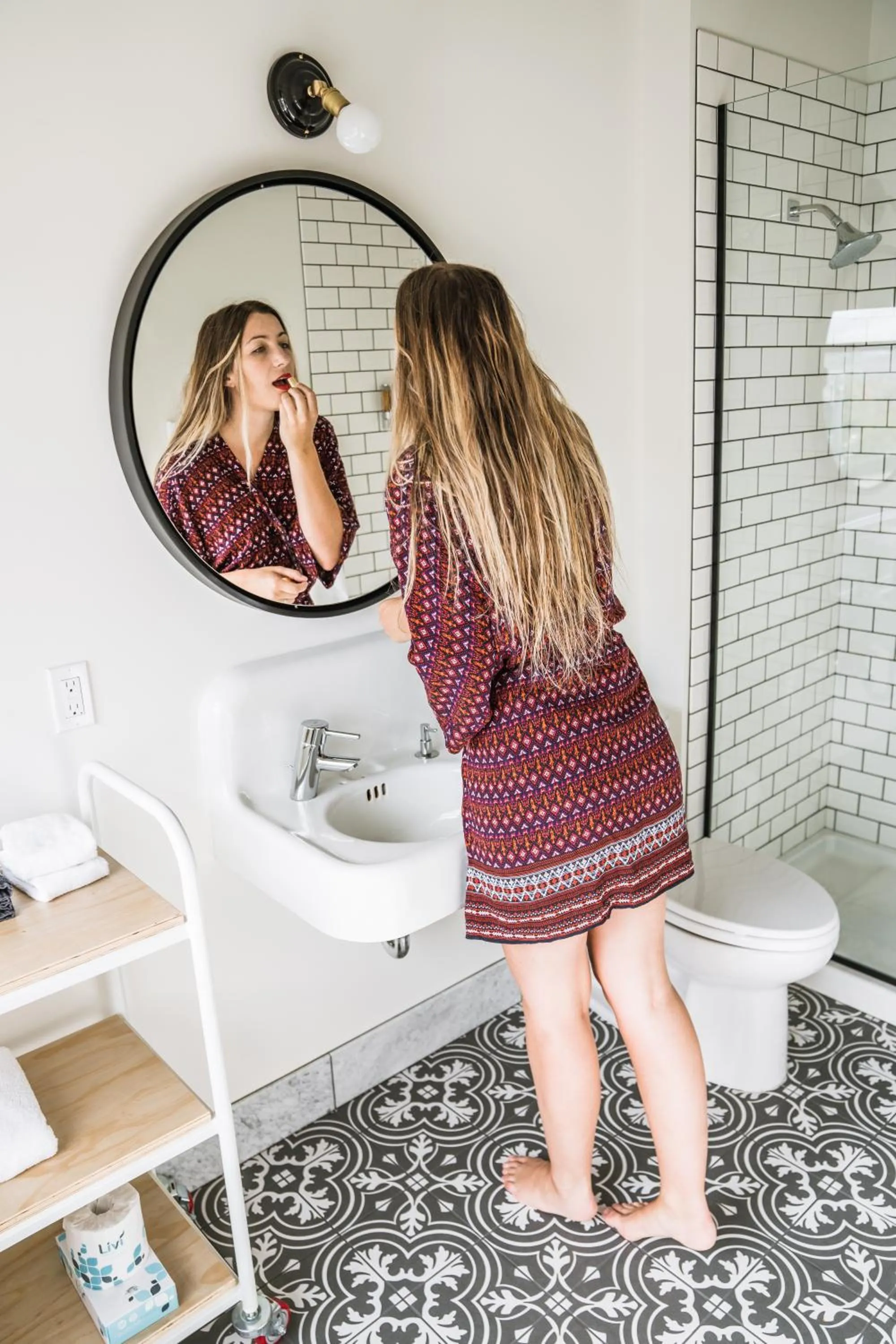Bathroom in Norblad Hotel