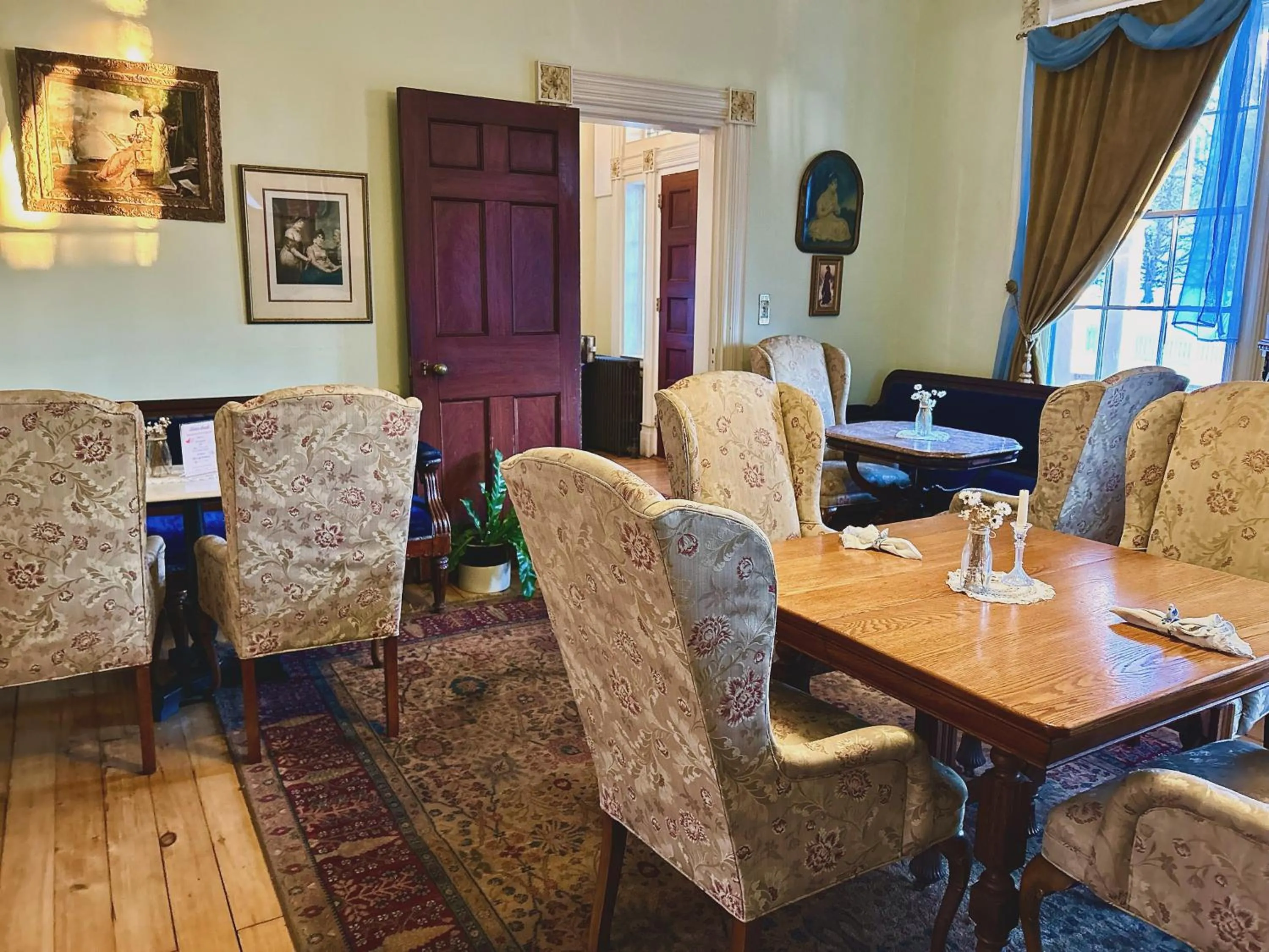 Dining area in The Borland House Inn