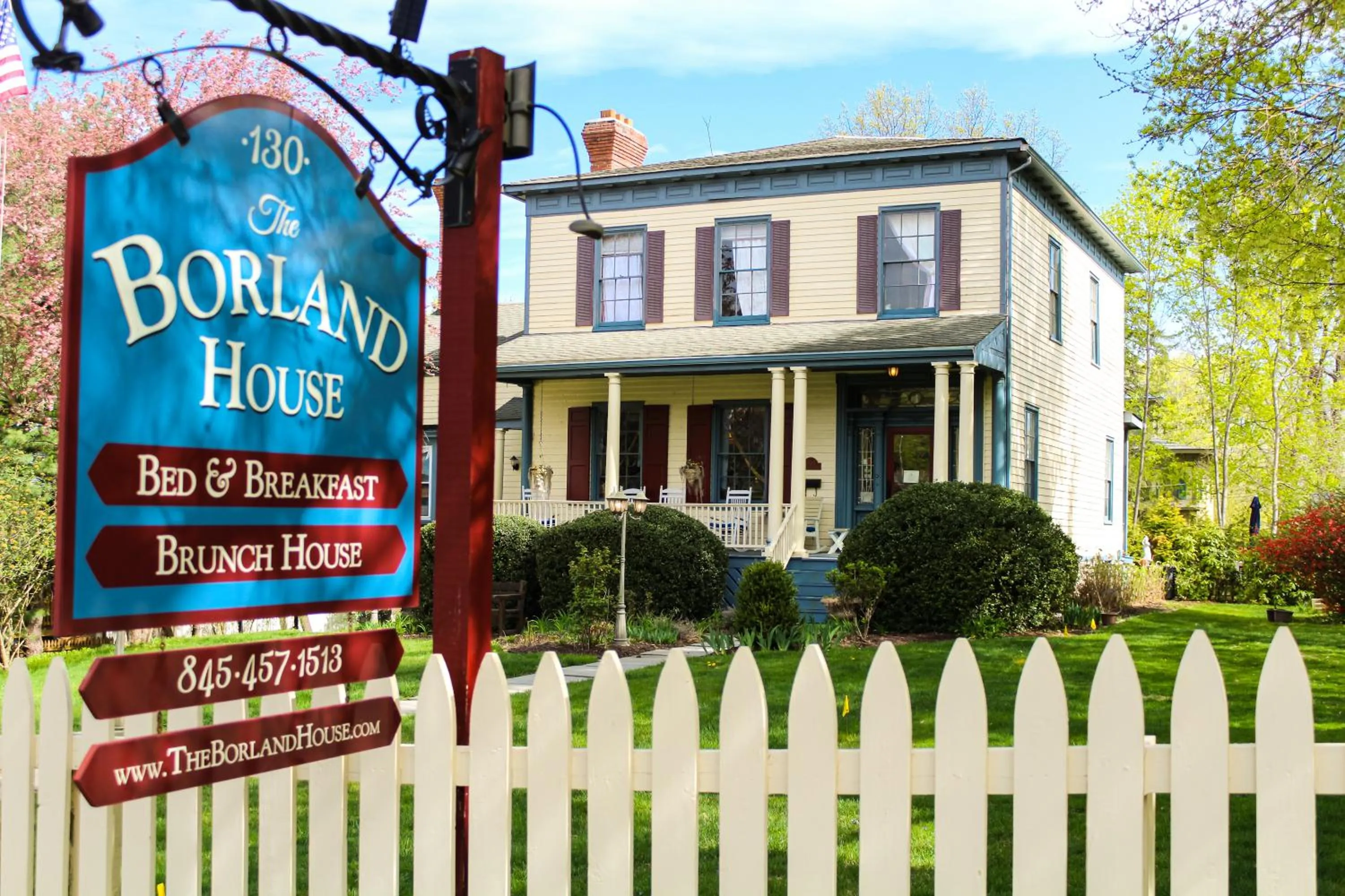 Property building in The Borland House Inn