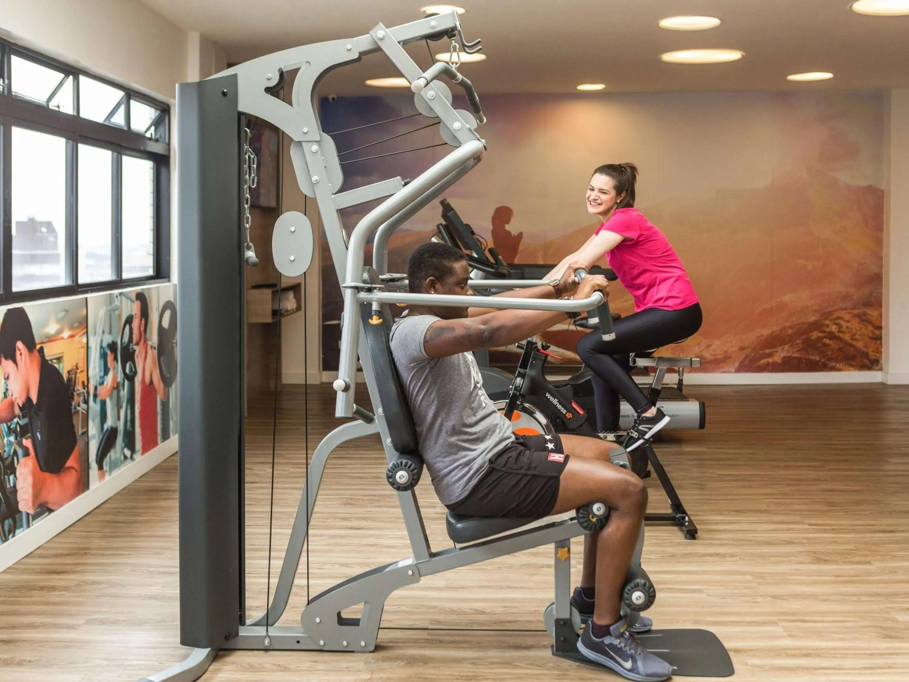 Fitness centre/facilities in Mercure Curitiba 7 de Setembro