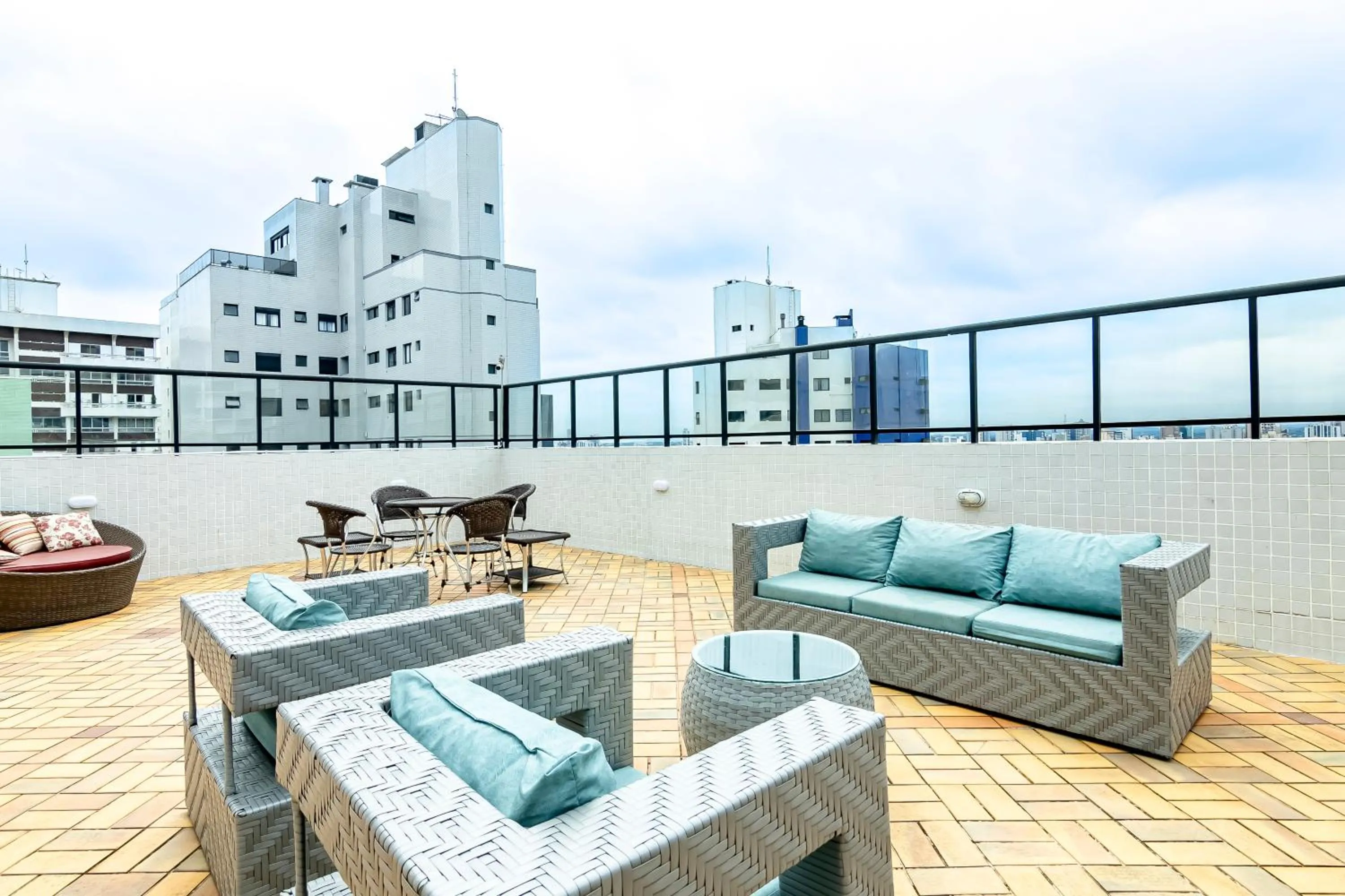 Balcony/Terrace in Mercure Curitiba 7 de Setembro