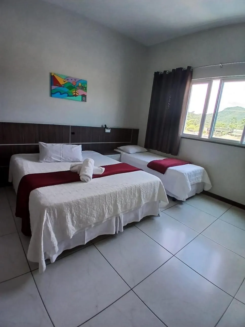 Bed in Miotto Executive Hotel