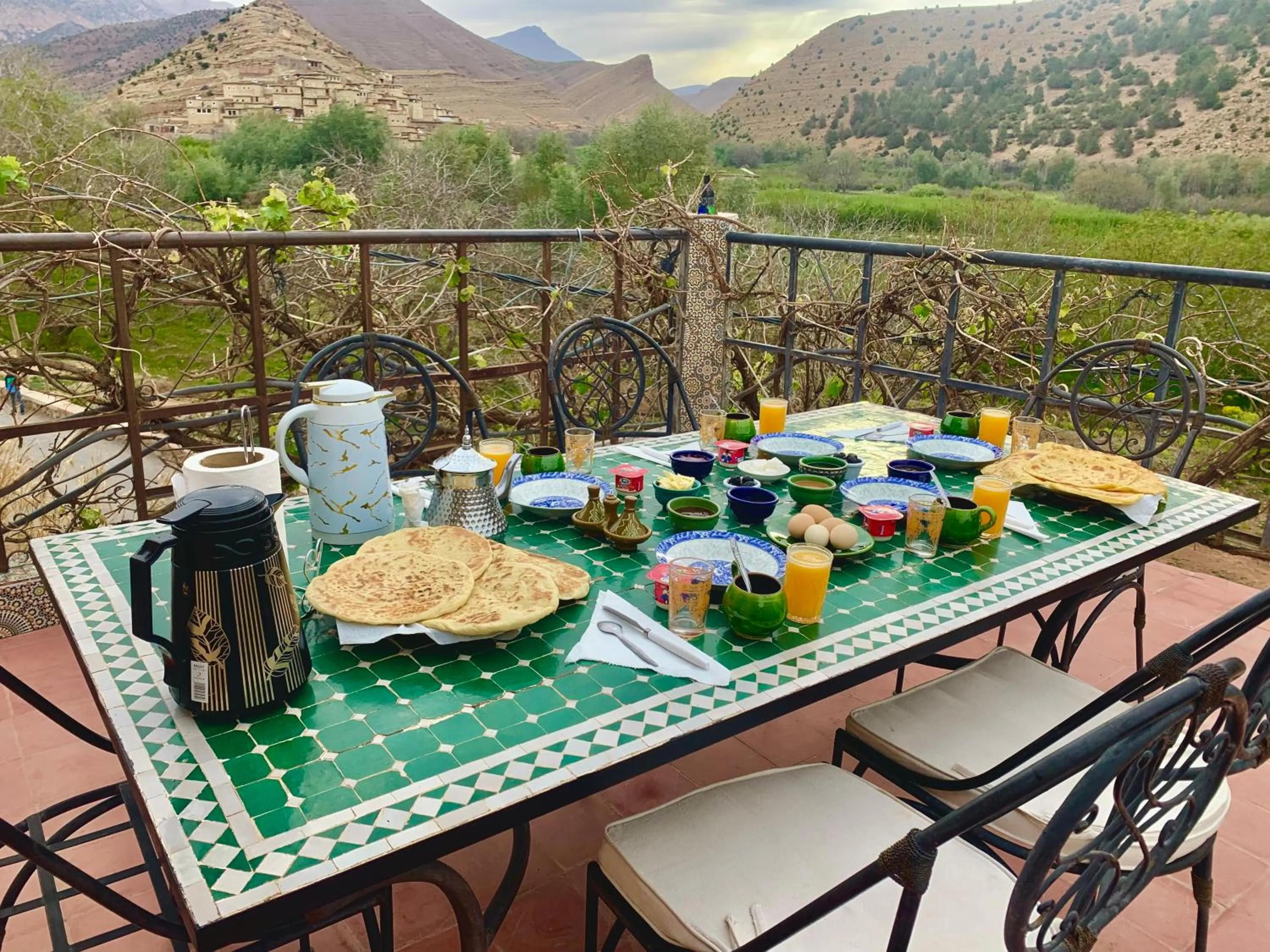 Patio in Gite Tawada
