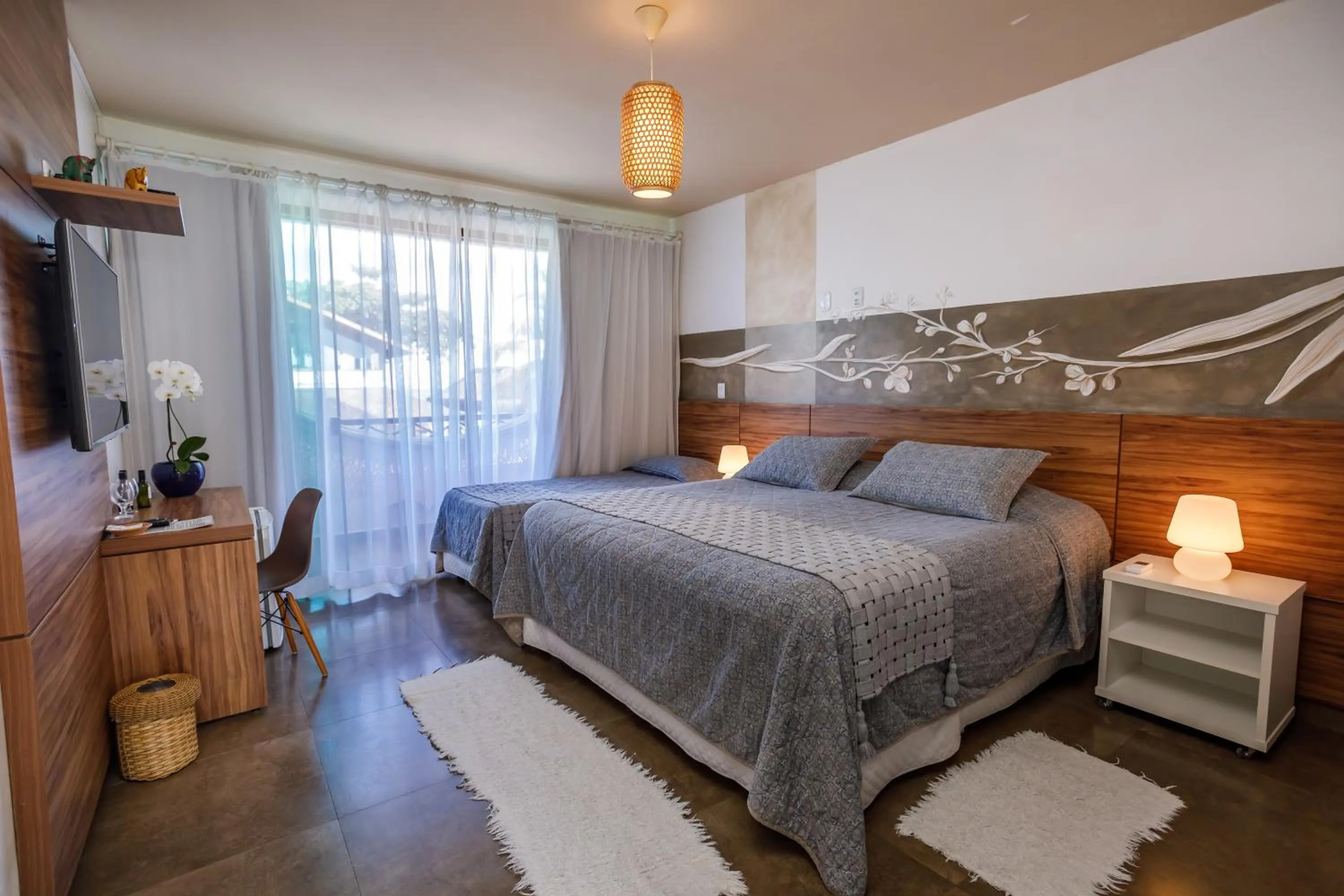 Bedroom, Bed in Pousada Rigatoni