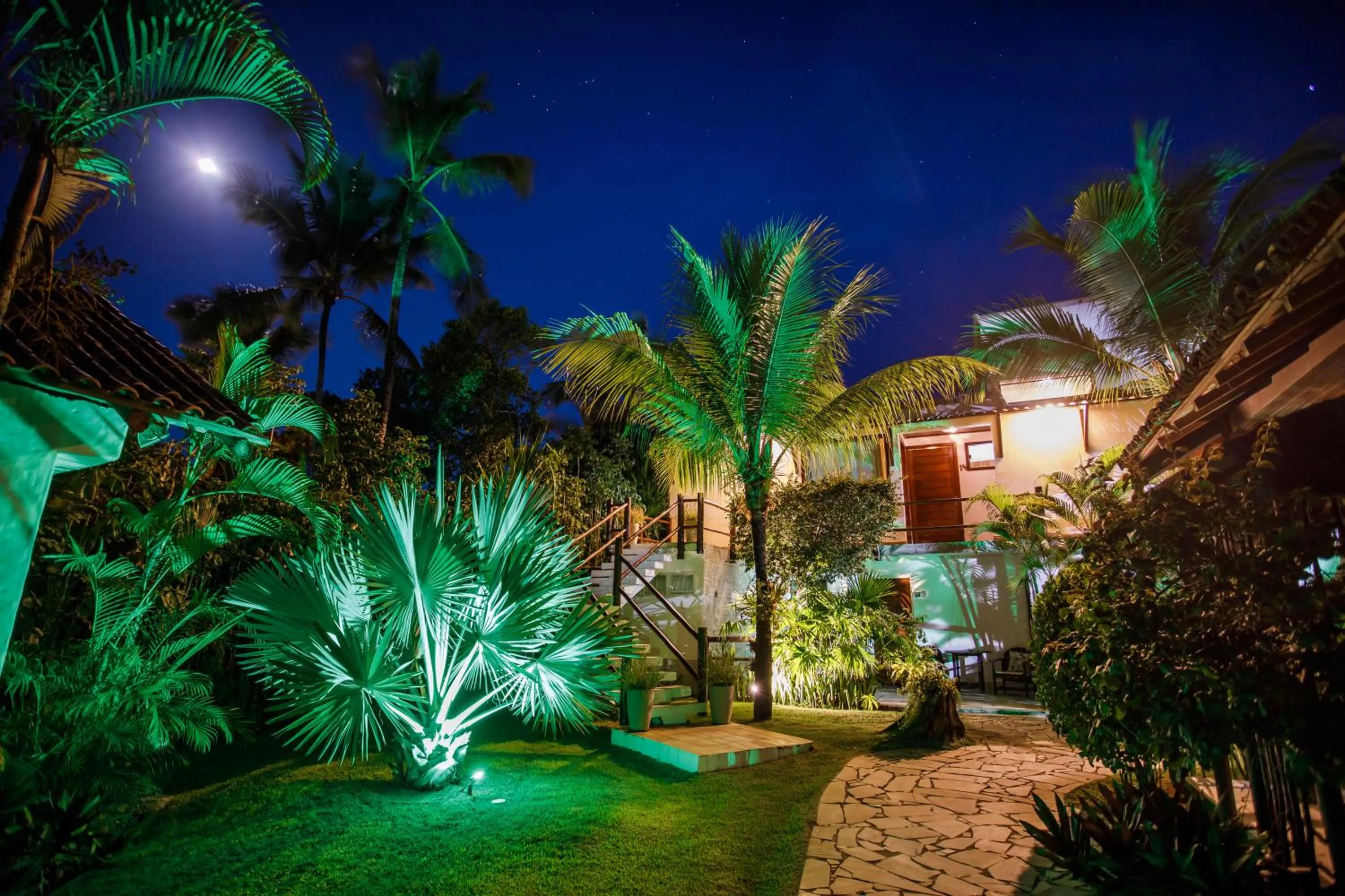 Garden in Pousada Rigatoni