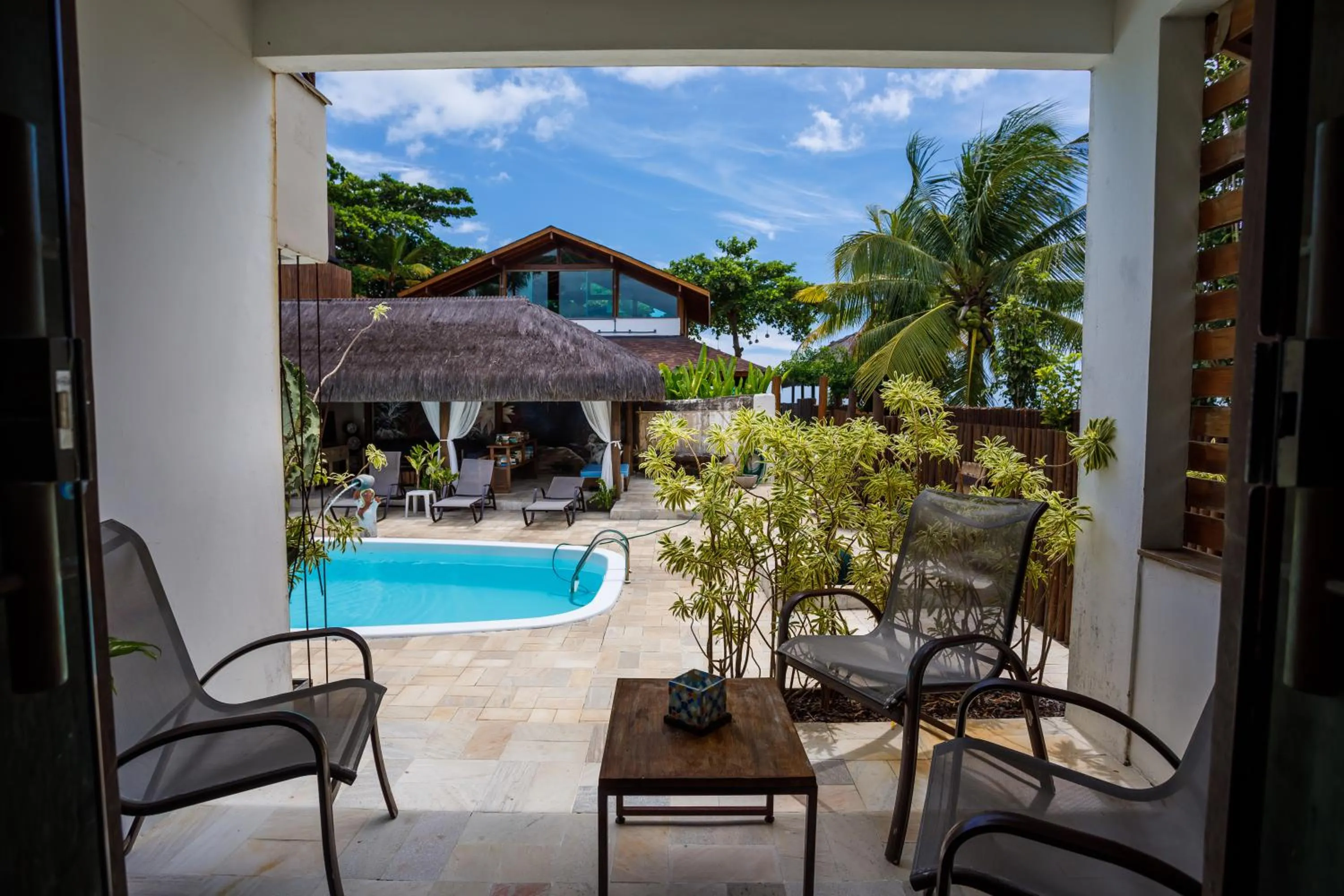 Patio in Pousada Rigatoni