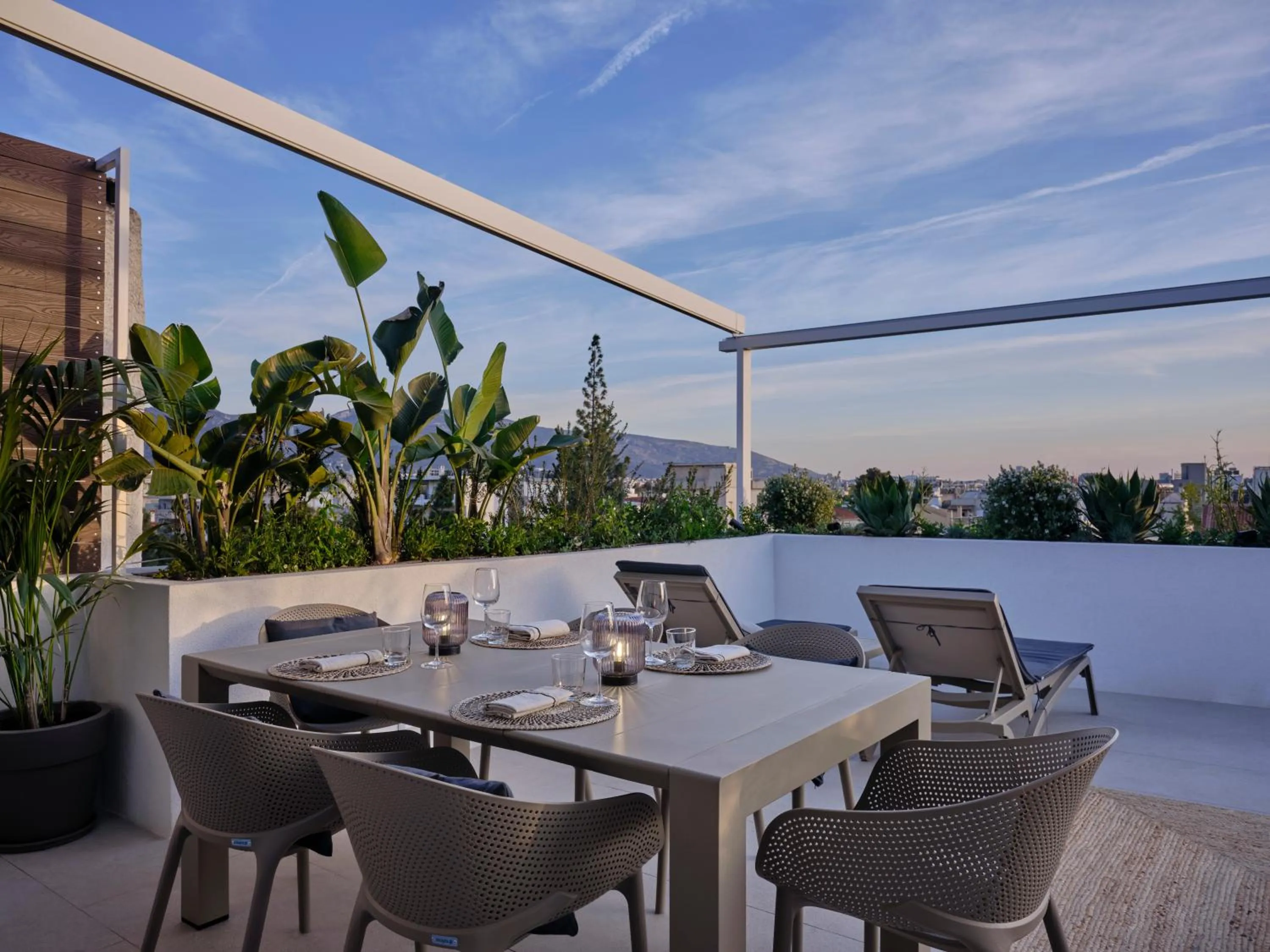 Patio in Bond Smart Living Suites