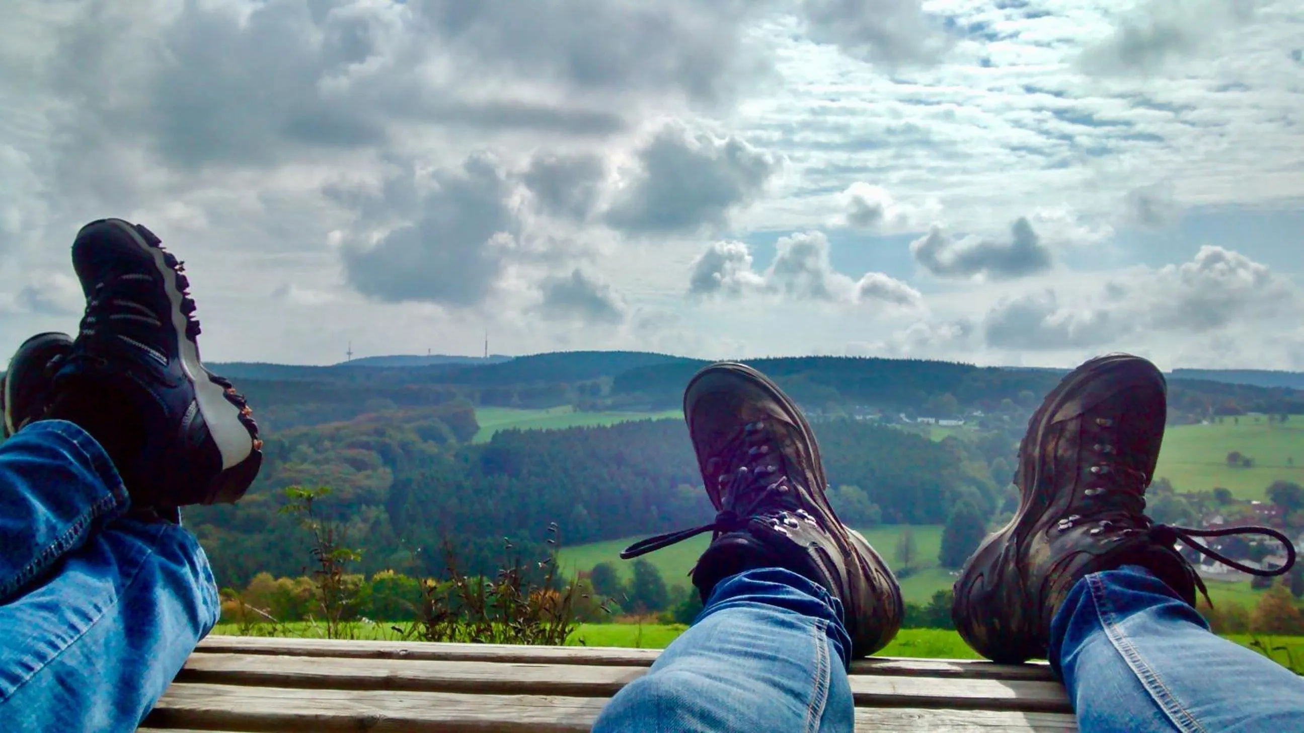 Hiking in Übernachten im Café Restaurant Vedder
