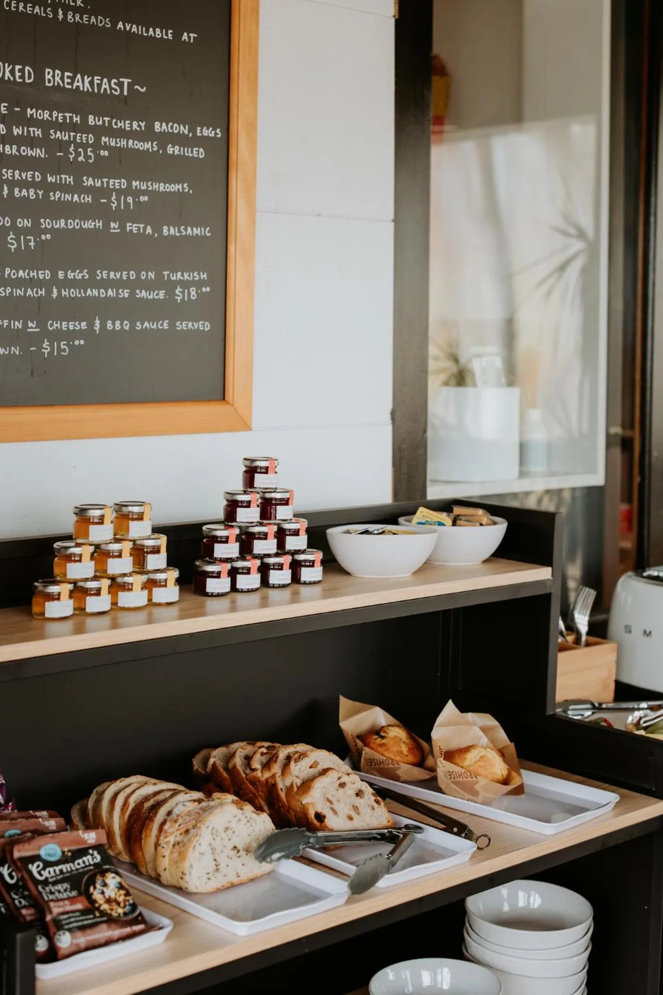 Breakfast in The Bronte Boutique Hotel