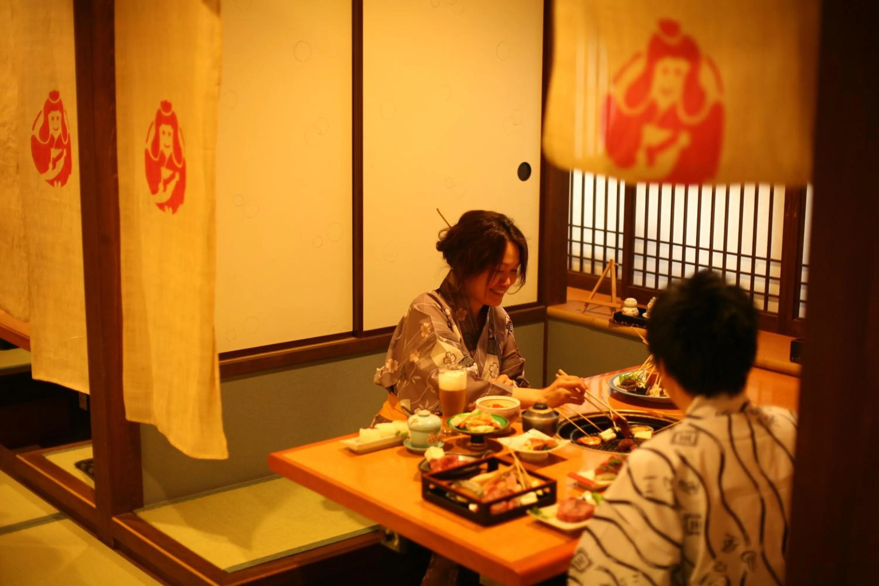 Food in Kinosaki Onsen Kawaguchiya Honkan