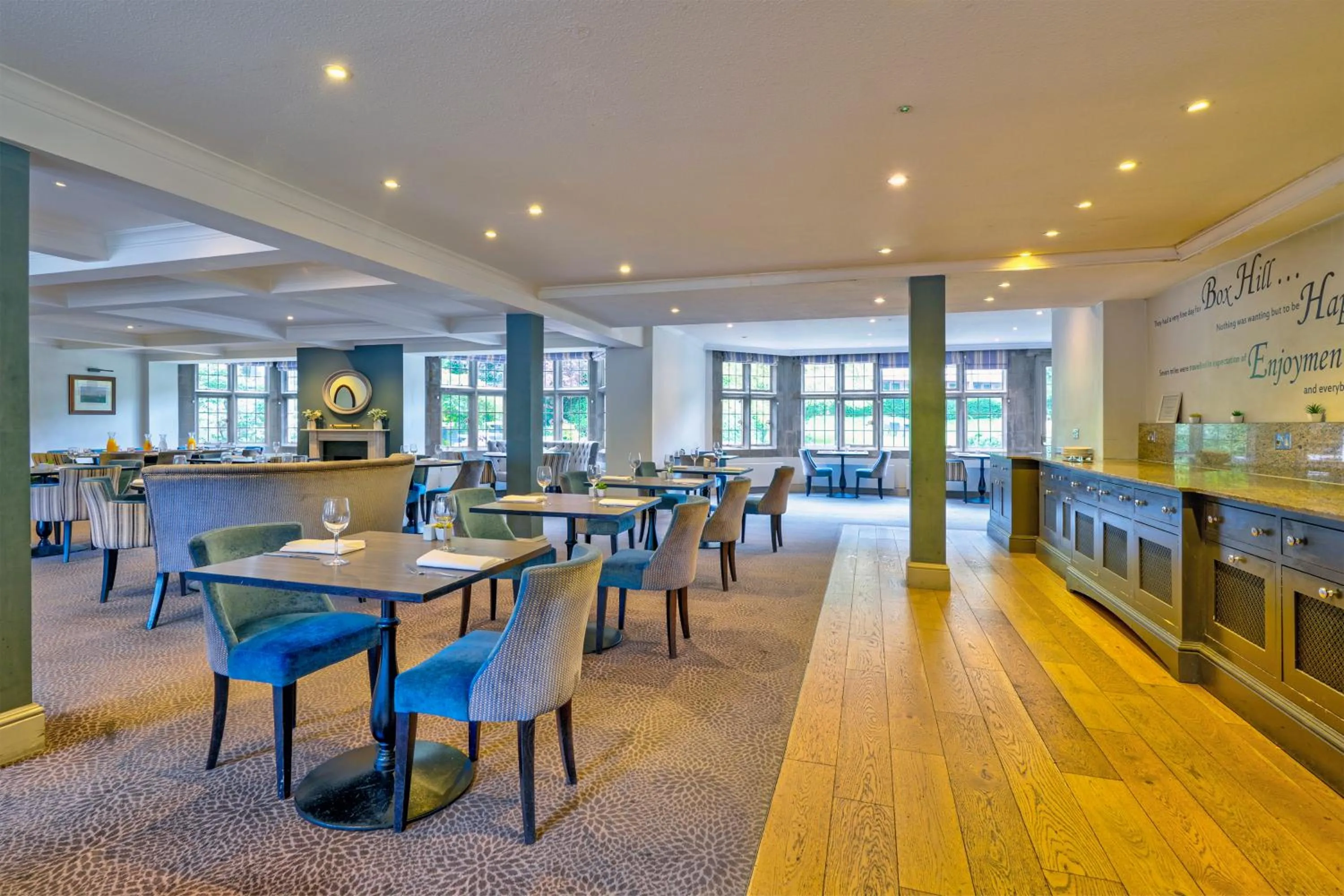 Sunday Box Hill Burford Bridge Hotel