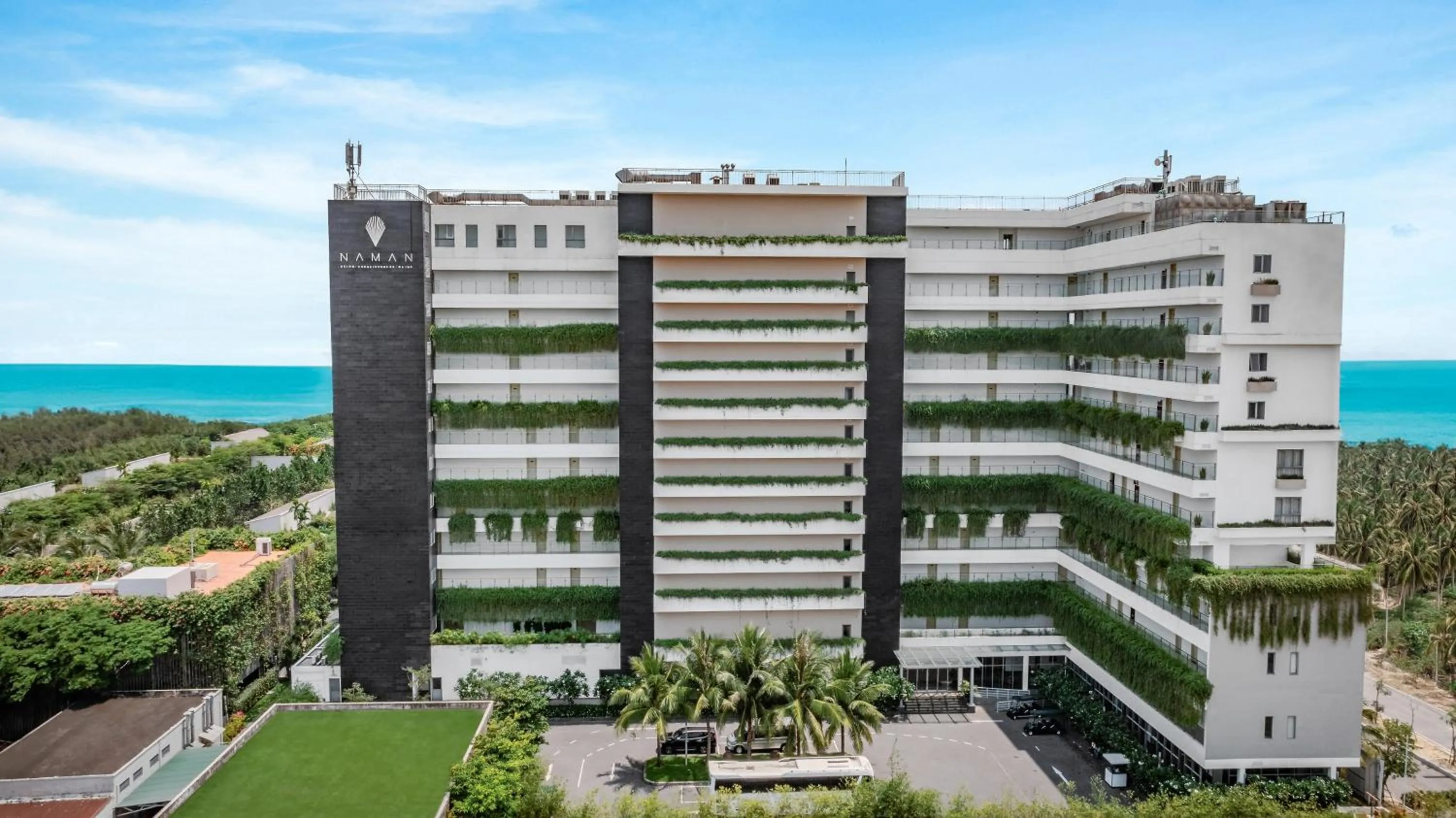 Property building in Naman Retreat