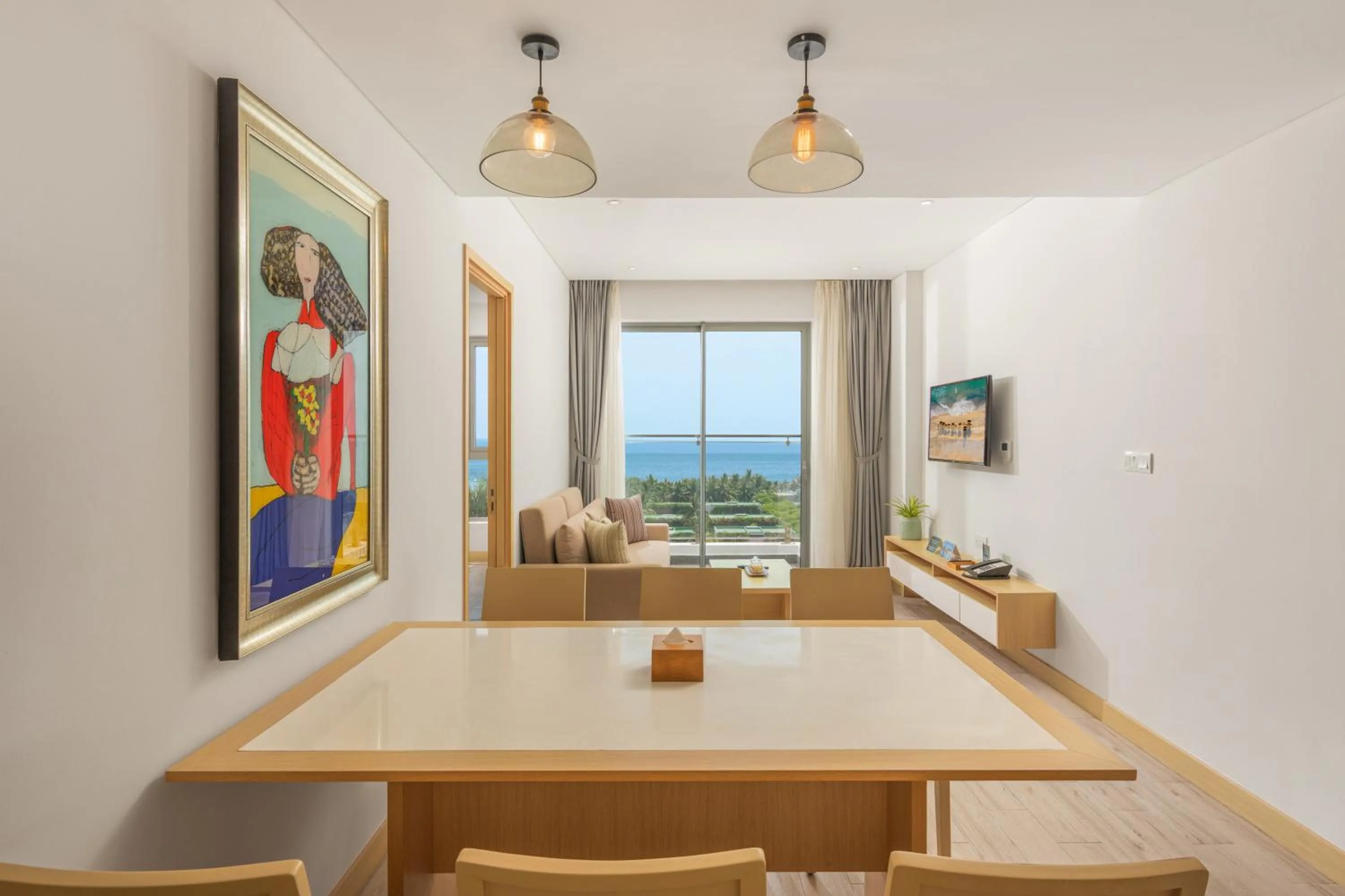 Living room in Naman Retreat