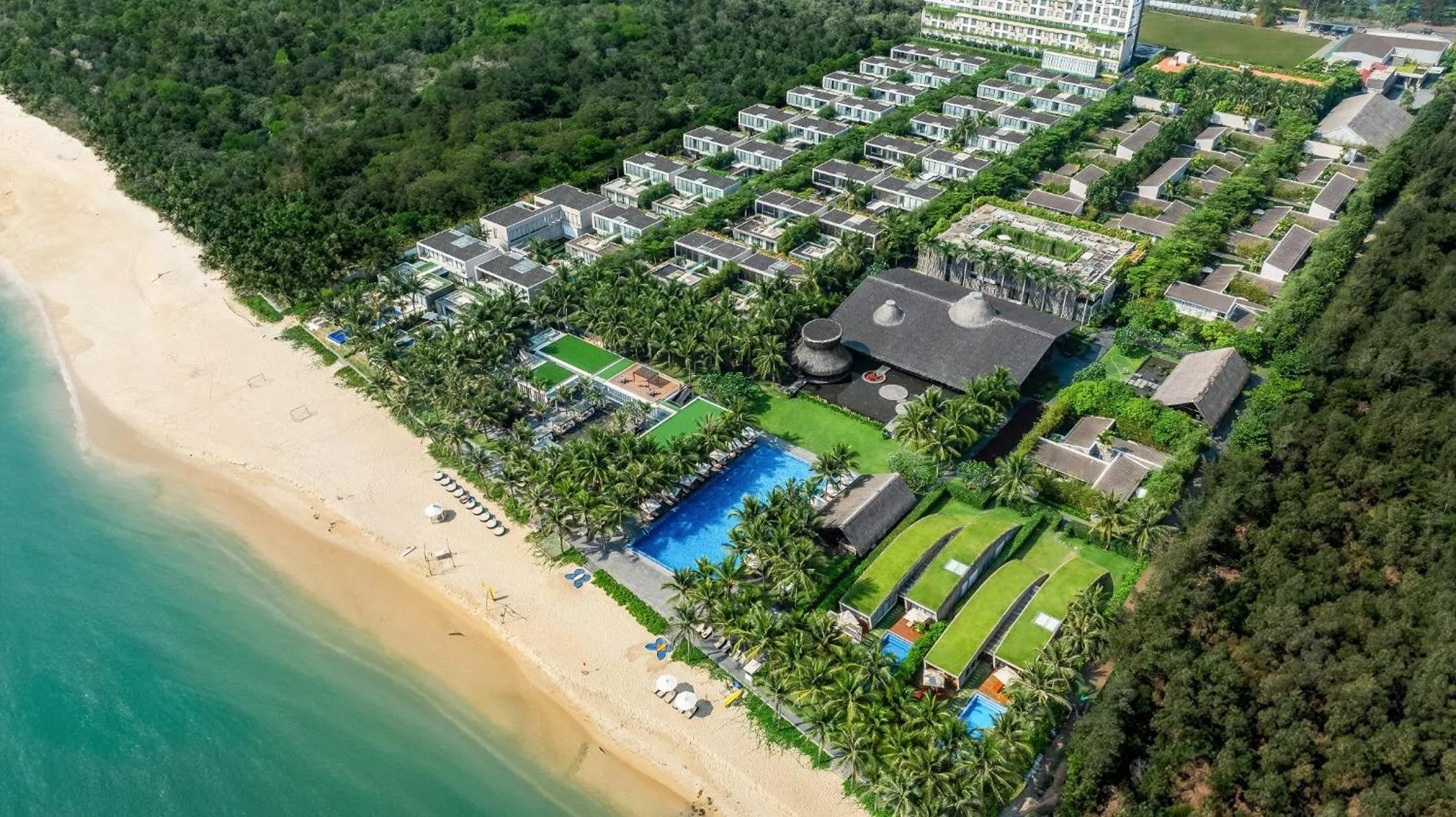 Property building in Naman Retreat