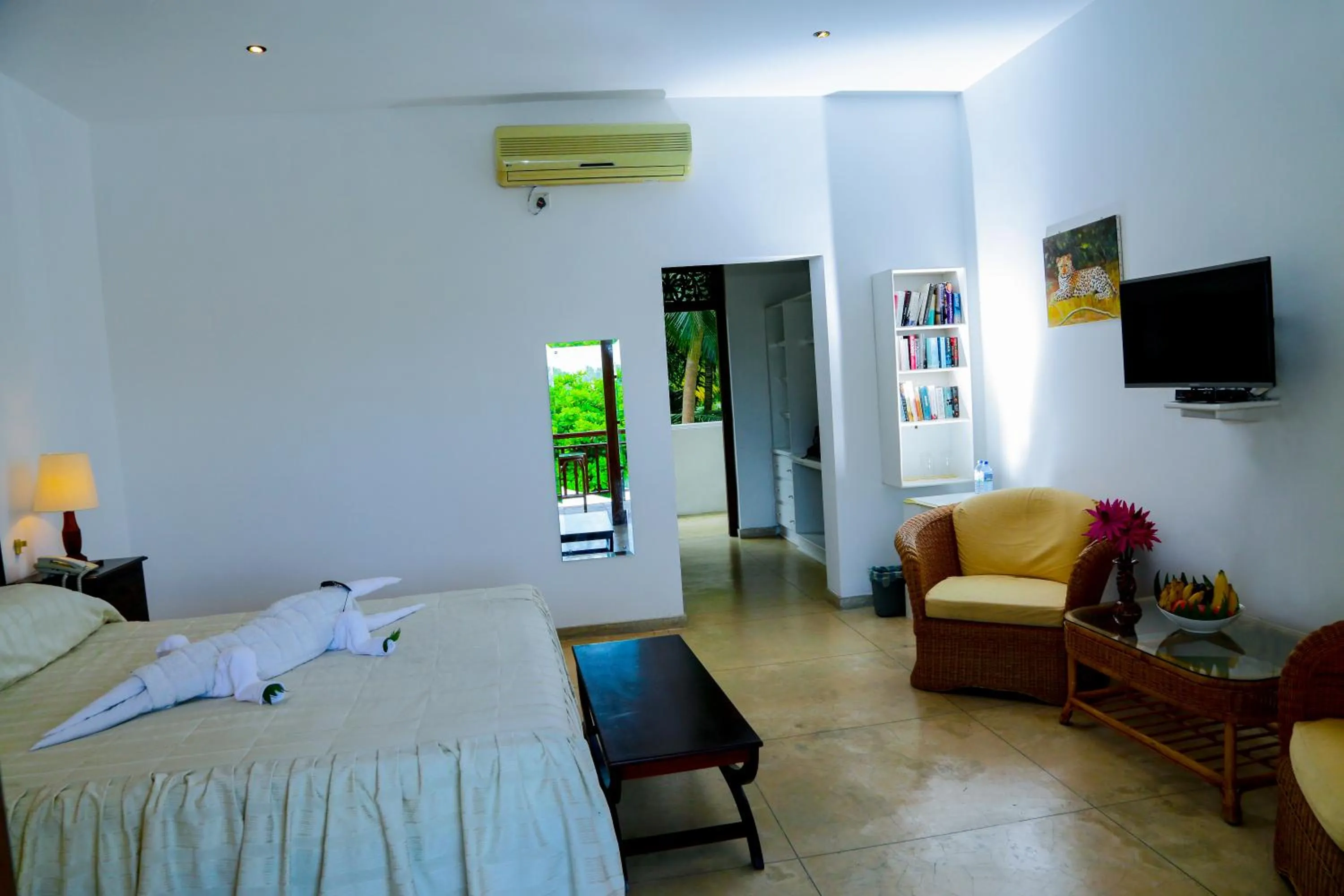 Bed in Waterside Bentota