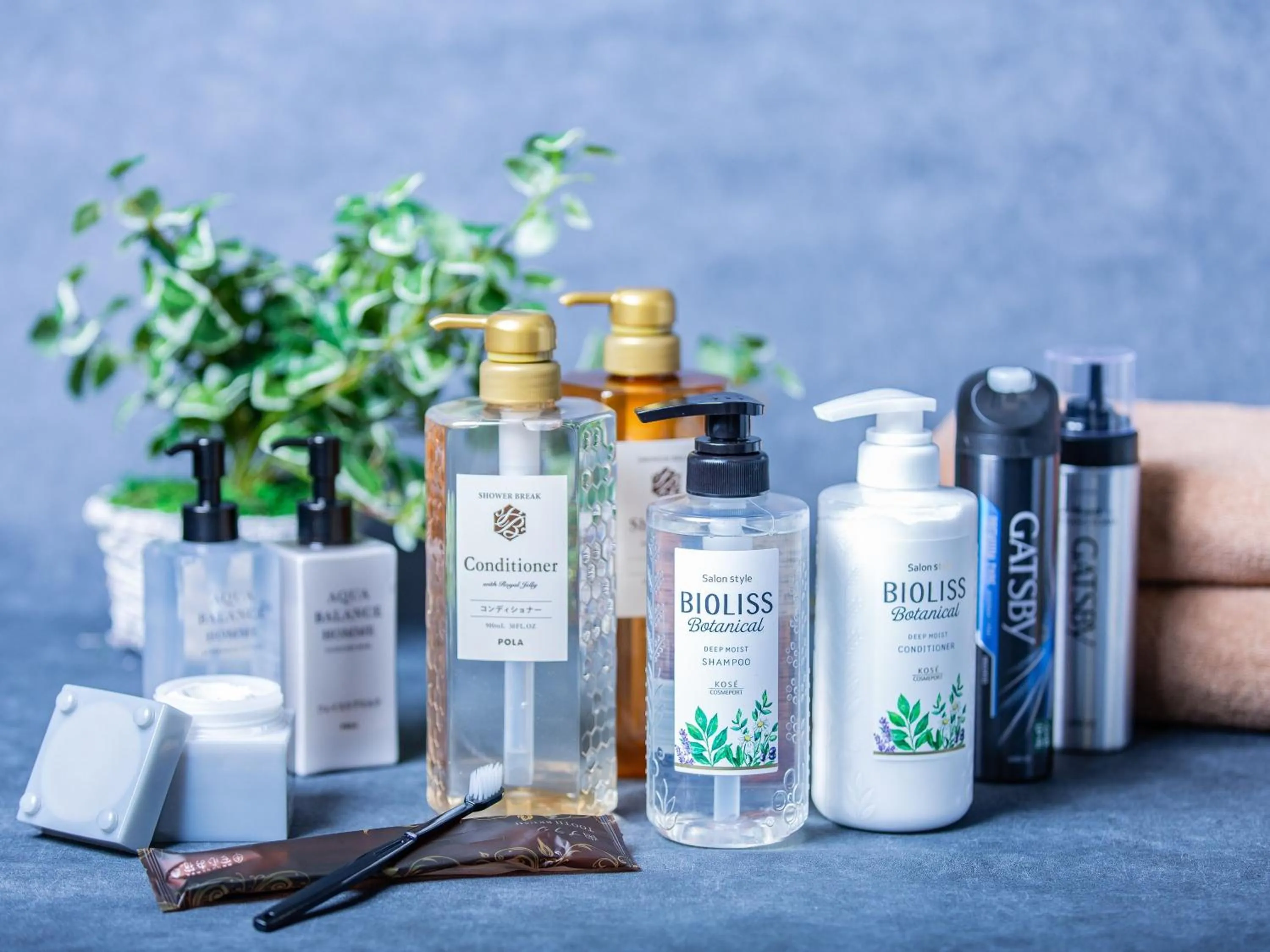 towels in Anshin oyado Tokyo Man Ginza Shimbashi Station