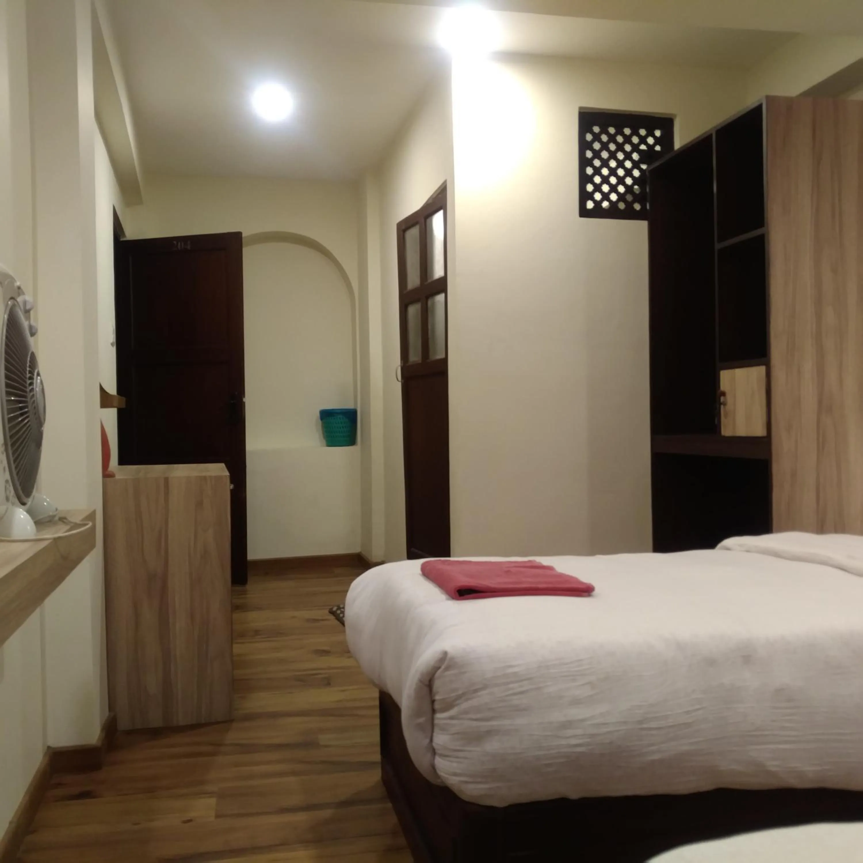 Bedroom, Bed in Kumari Guest House