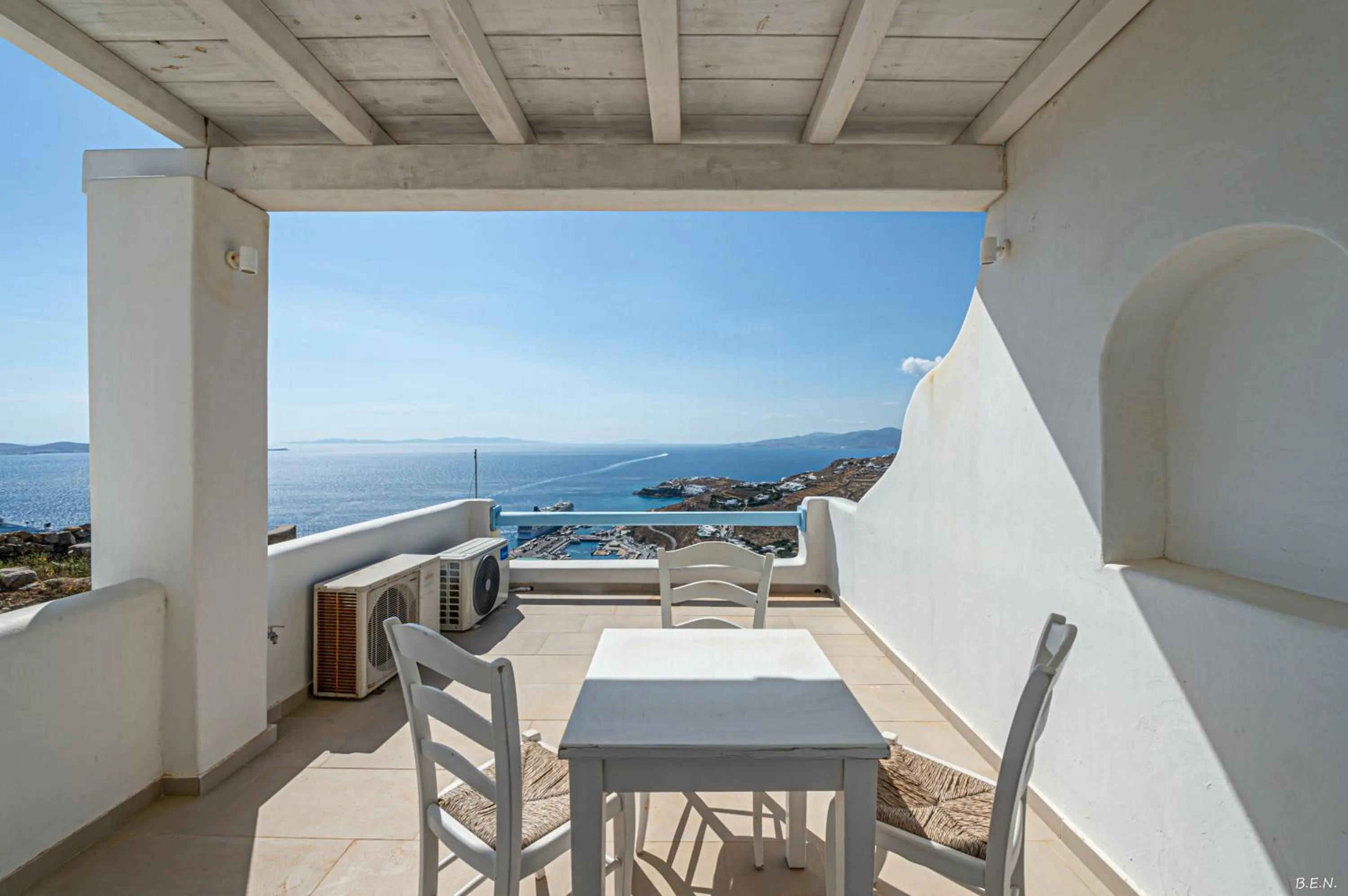 Sea view in Manolia View Mykonos