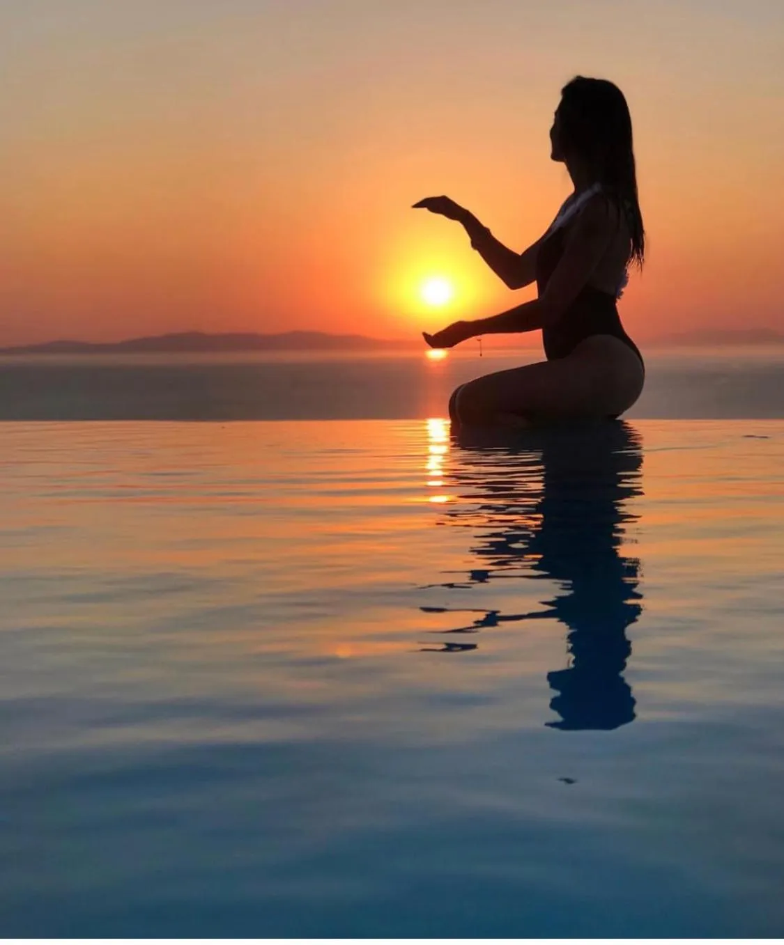 People in Manolia View Mykonos