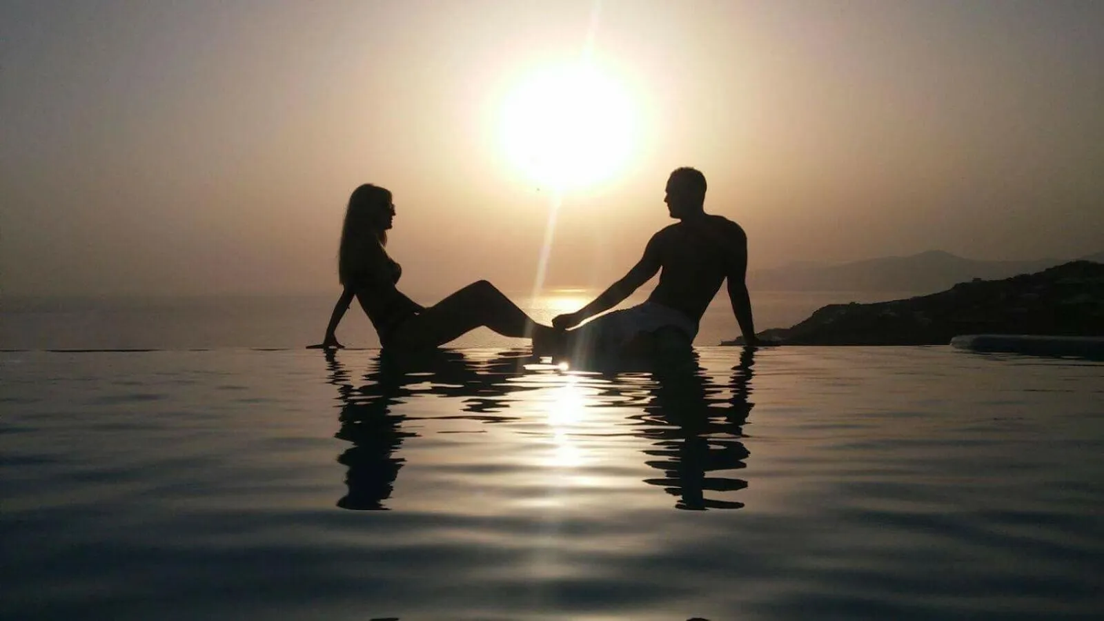 People in Manolia View Mykonos