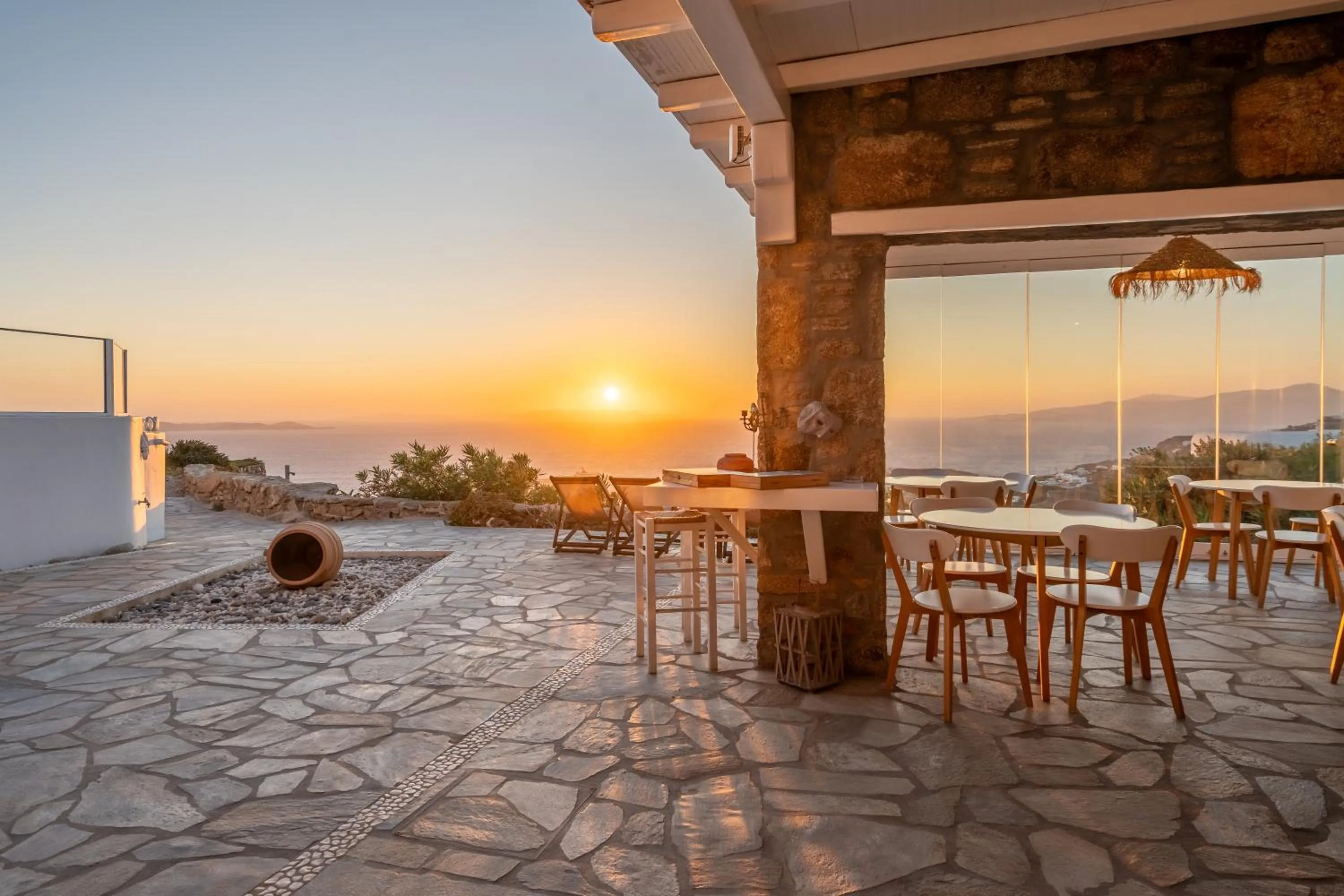 Breakfast in Manolia View Mykonos