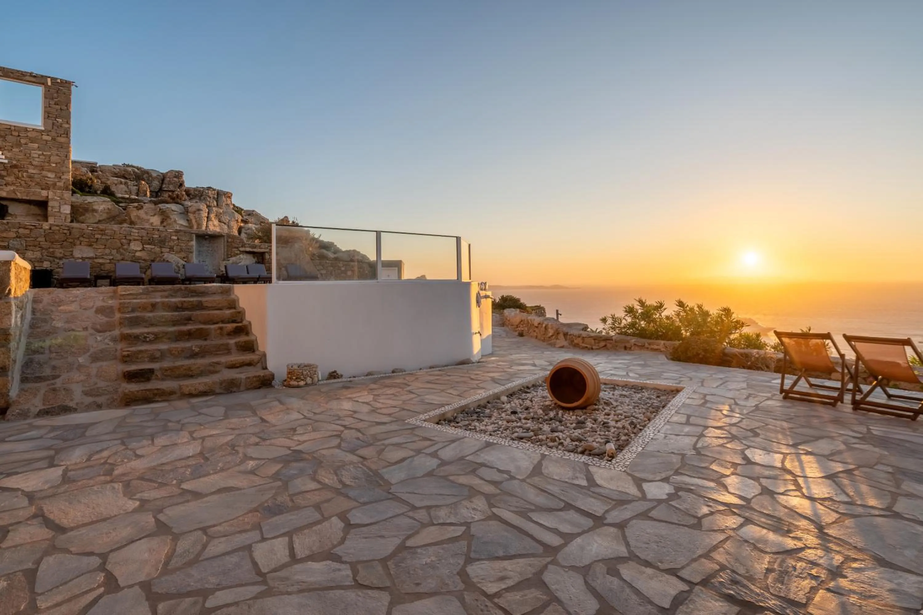 Location in Manolia View Mykonos