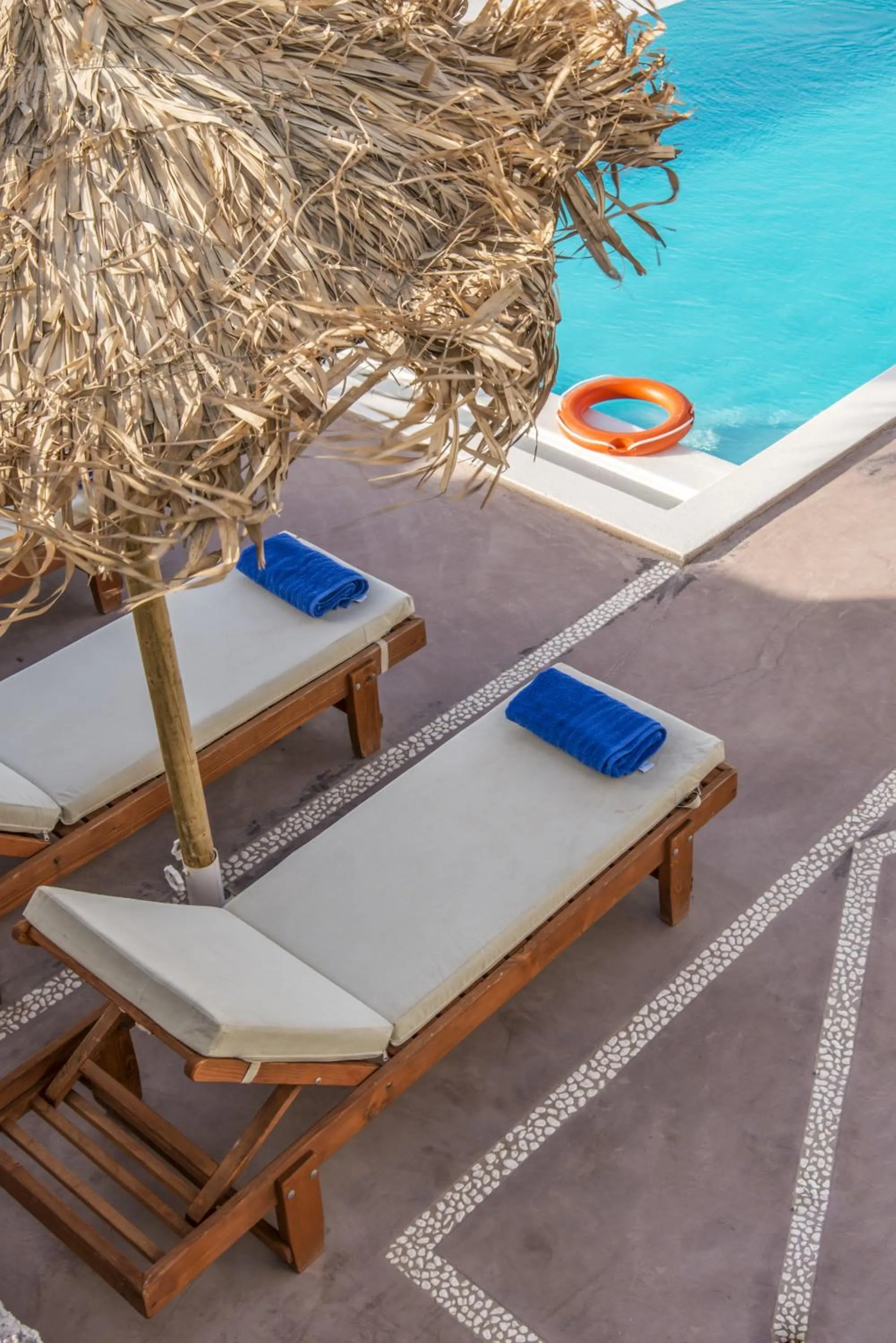 Pool view in Manolia View Mykonos