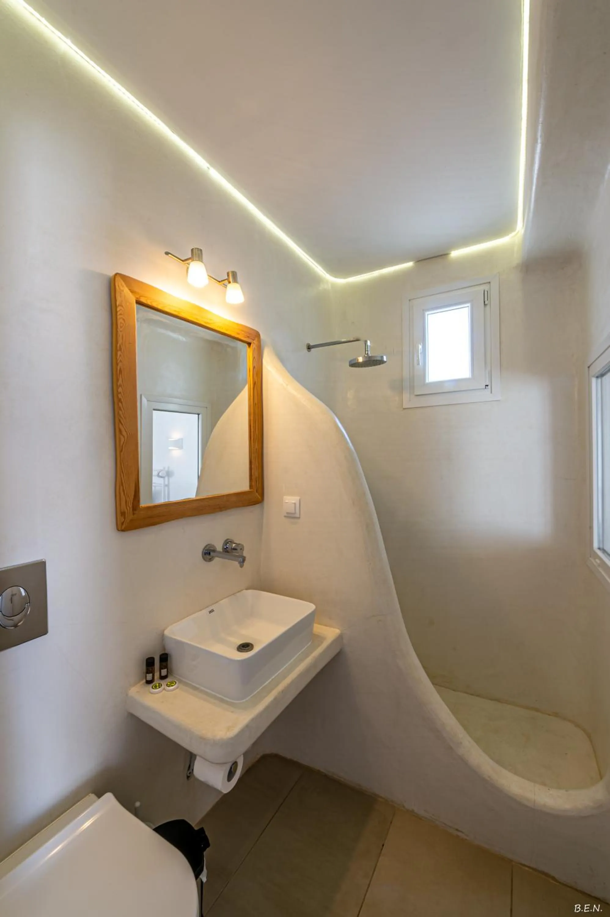 Bathroom in Manolia View Mykonos